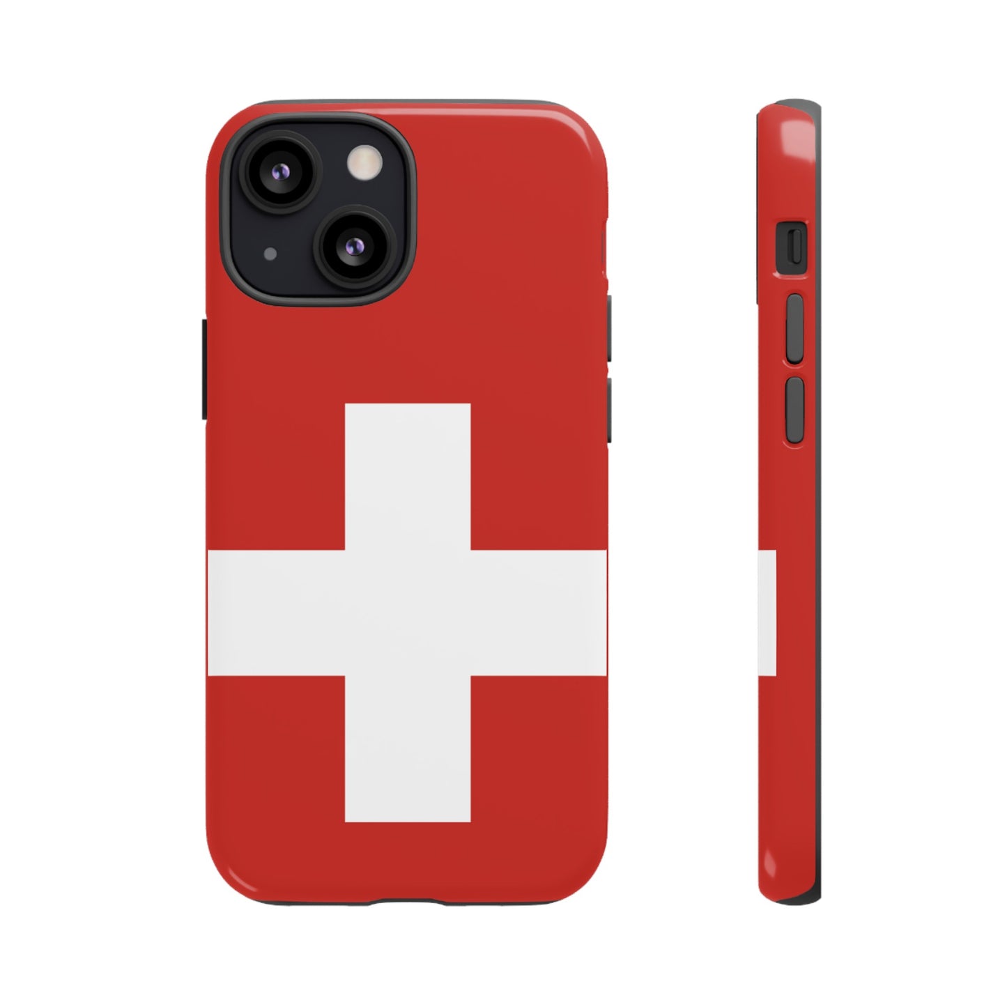 Switzerland Flag Phone Case | iPhone 15 Plus/ Pro, 14, 13, 12| Google Pixel 7, Pro, 5| Samsung Galaxy S23 All Major Phone Models