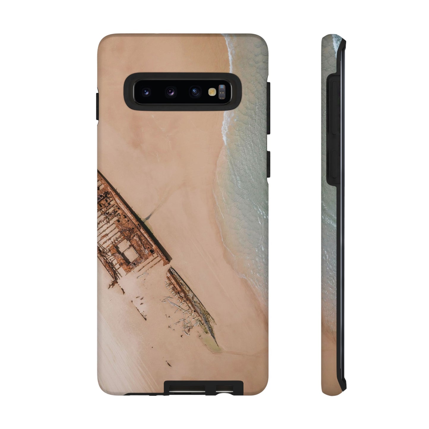 Fraser Island Shipwreck Wallpaper Phone Case | iPhone 15 Plus/ Pro, 14, 13, 12| Google Pixel 7, Pro, 5| Samsung Galaxy S23 All Major Phone Models