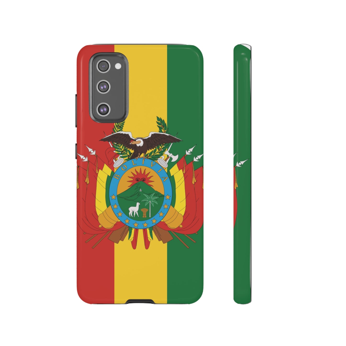 Bolivia Flag Phone Case | iPhone 15 Plus/ Pro, 14, 13, 12| Google Pixel 7, Pro, 5| Samsung Galaxy S23 All Major Phone Models