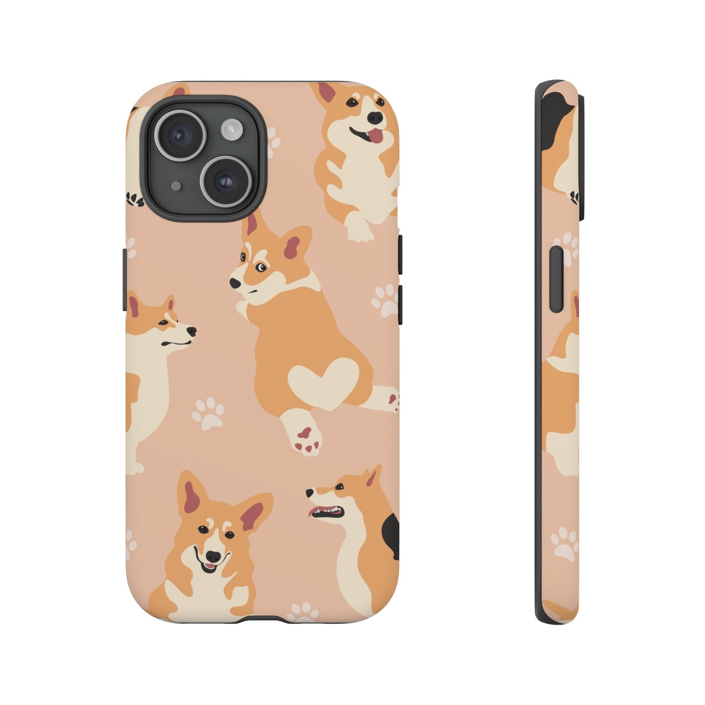 Corgi Wallpaper Phone Case | iPhone 15 Plus/ Pro, 14, 13, 12| Google Pixel 7, Pro, 5| Samsung Galaxy S23 All Major Phone Models