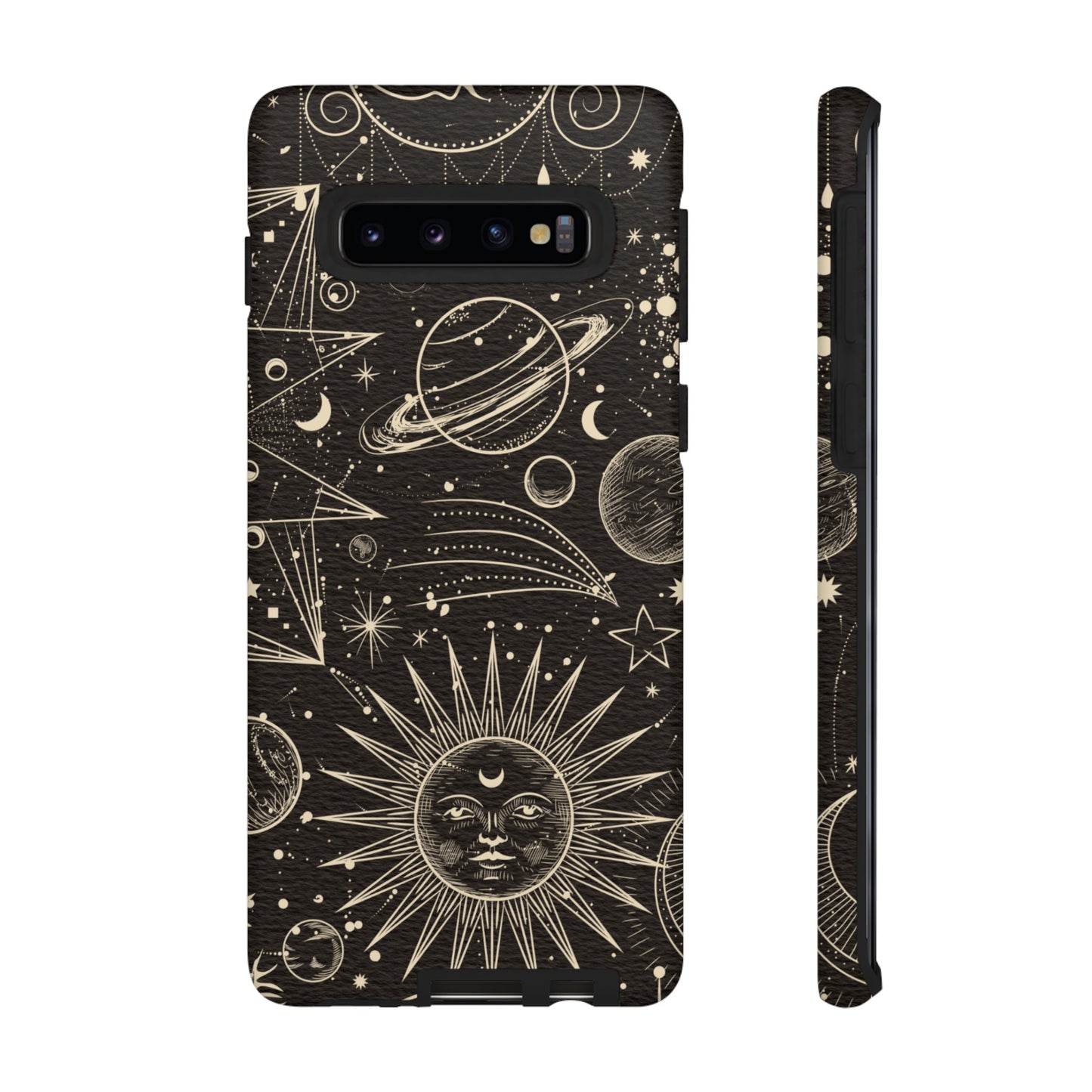 Golden Universe Wallpaper Phone Case | iPhone 15 Plus/ Pro, 14, 13, 12| Google Pixel 7, Pro, 5| Samsung Galaxy S23 All Major Phone Models