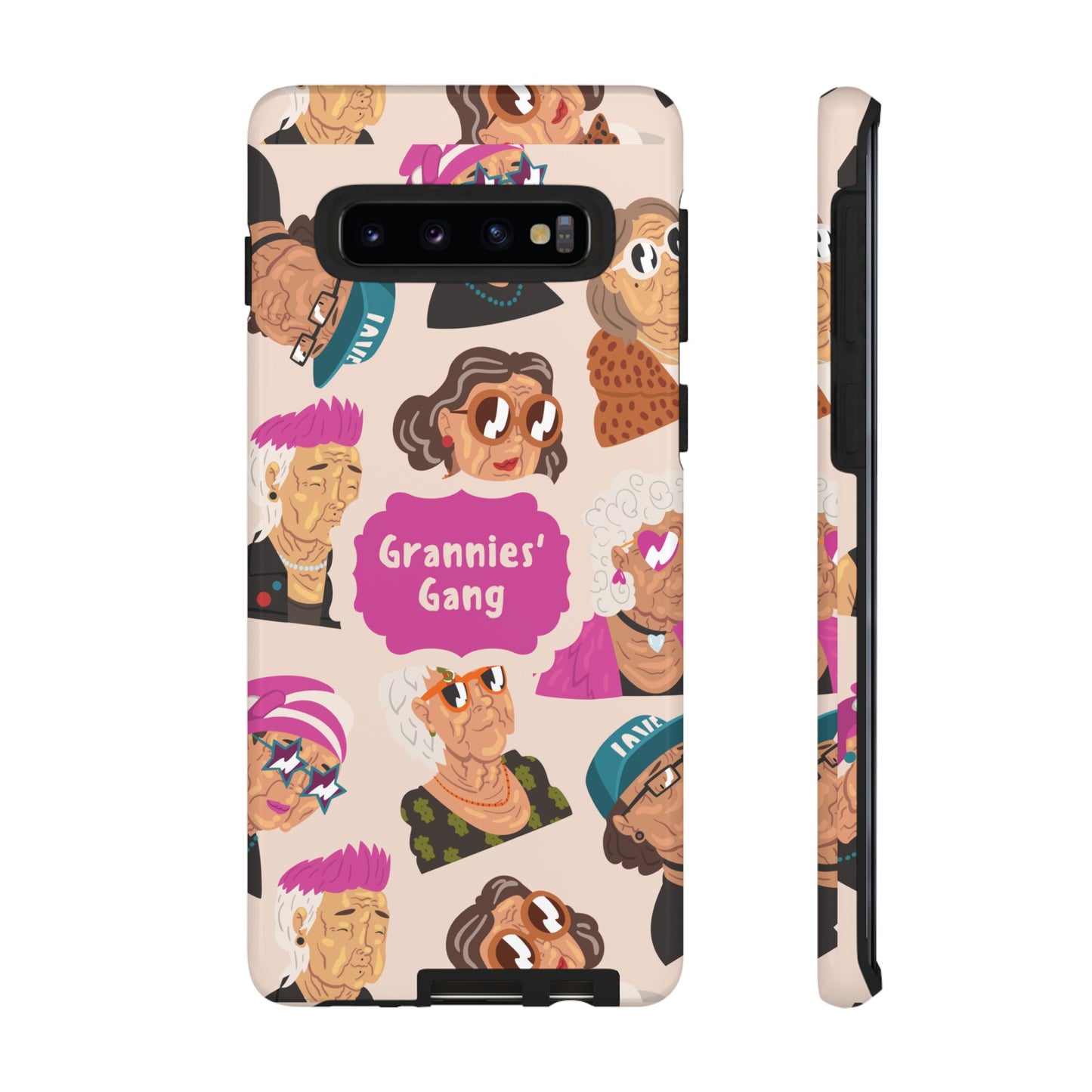 Grannies' Gang Wallpaper Phone Case | iPhone 15 Plus/ Pro, 14, 13, 12| Google Pixel 7, Pro, 5| Samsung Galaxy S23 All Major Phone Models