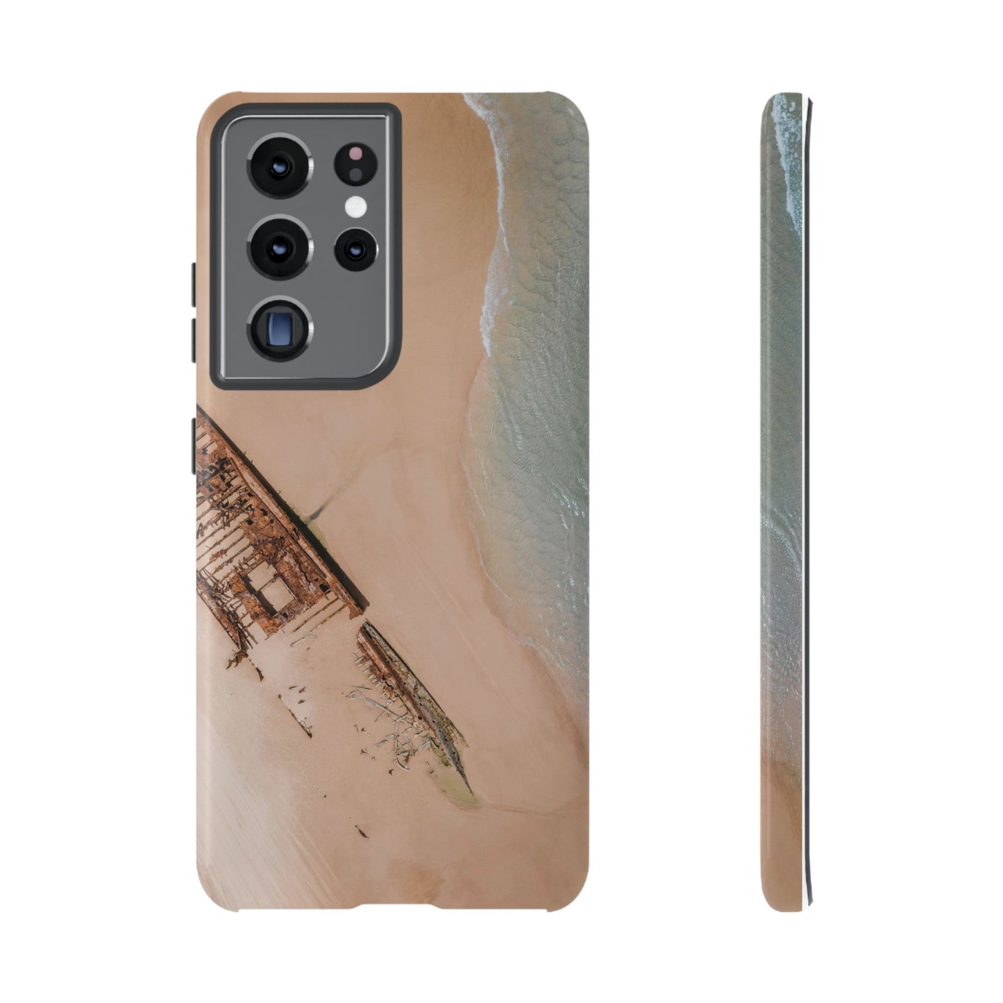 Fraser Island Shipwreck Wallpaper Phone Case | iPhone 15 Plus/ Pro, 14, 13, 12| Google Pixel 7, Pro, 5| Samsung Galaxy S23 All Major Phone Models