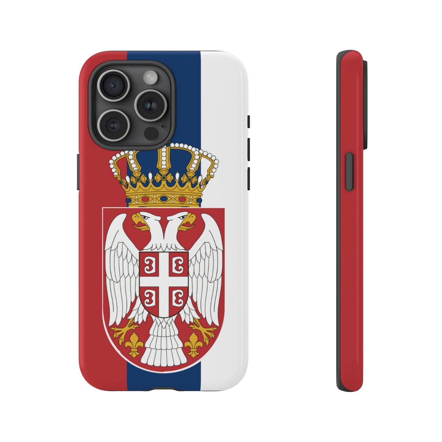 Serbia Flag Phone Case | iPhone 15 Plus/ Pro, 14, 13, 12| Google Pixel 7, Pro, 5| Samsung Galaxy S23 All Major Phone Models