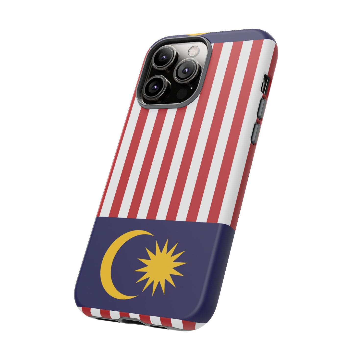 Malaysia Flag Phone Case | iPhone 15 Plus/ Pro, 14, 13, 12| Google Pixel 7, Pro, 5| Samsung Galaxy S23 All Major Phone Models