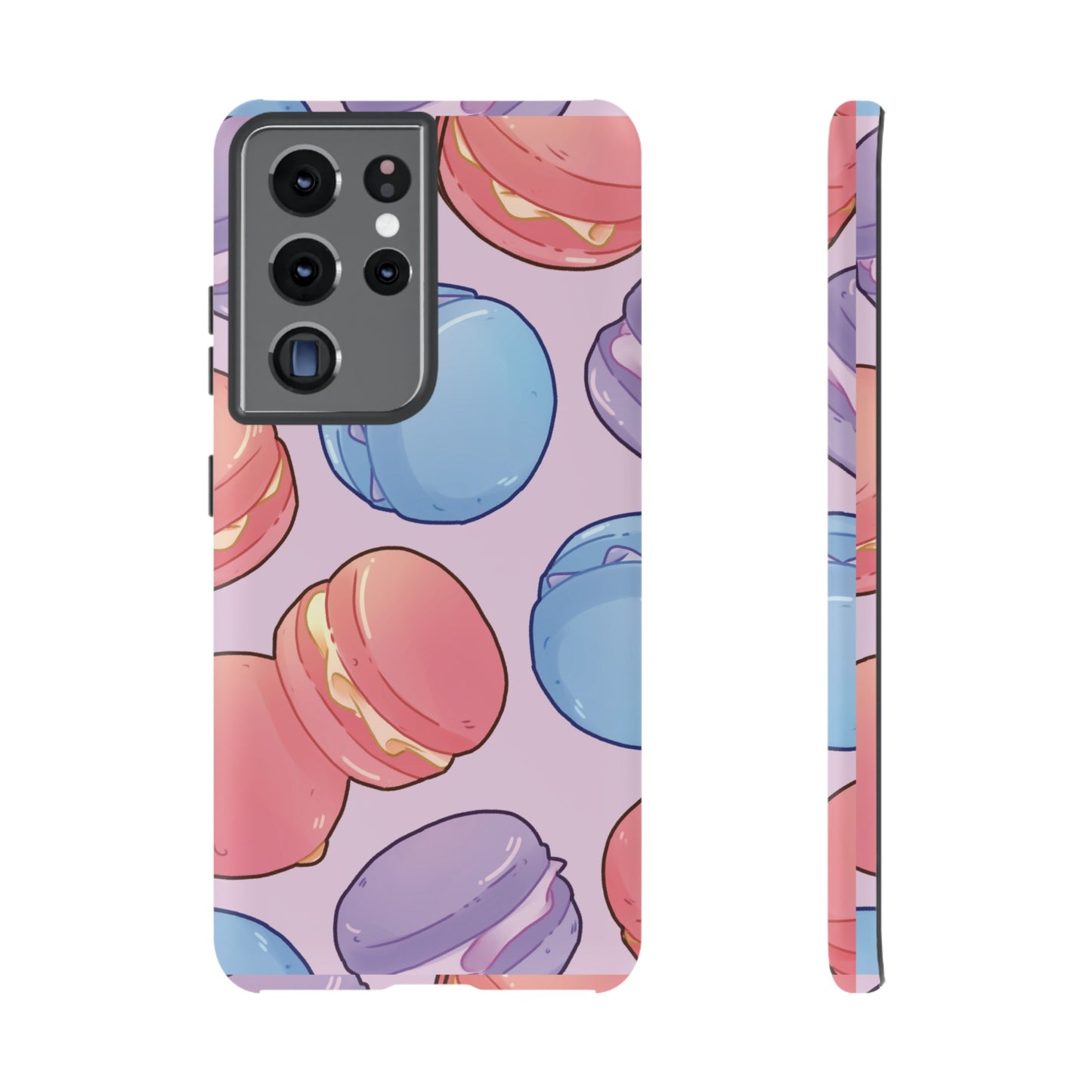 Macaron Wallpaper Phone Case | iPhone 15 Plus/ Pro, 14, 13, 12| Google Pixel 7, Pro, 5| Samsung Galaxy S23 All Major Phone Models