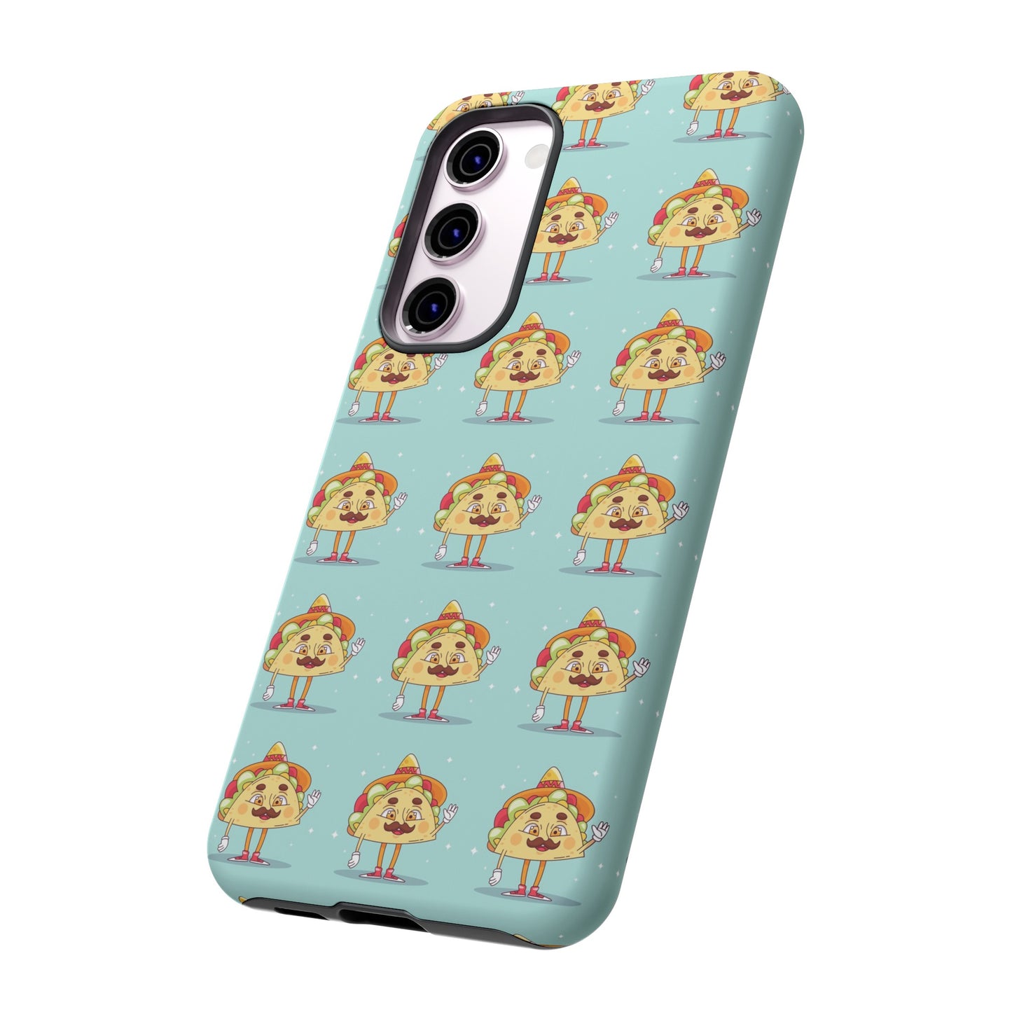 Taco Wallpaper Phone Case | iPhone 15 Plus/ Pro, 14, 13, 12| Google Pixel 7, Pro, 5| Samsung Galaxy S23 All Major Phone Models