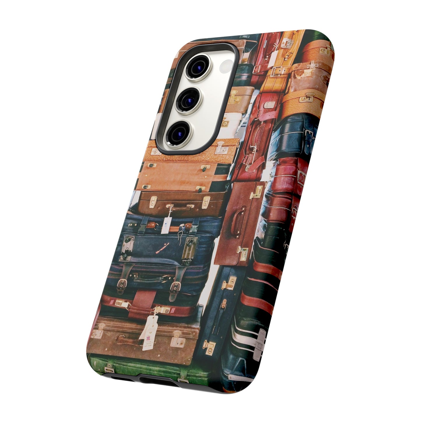 Suitcase Wallpaper Phone Case | iPhone 15 Plus/ Pro, 14, 13, 12| Google Pixel 7, Pro, 5| Samsung Galaxy S23 All Major Phone Models