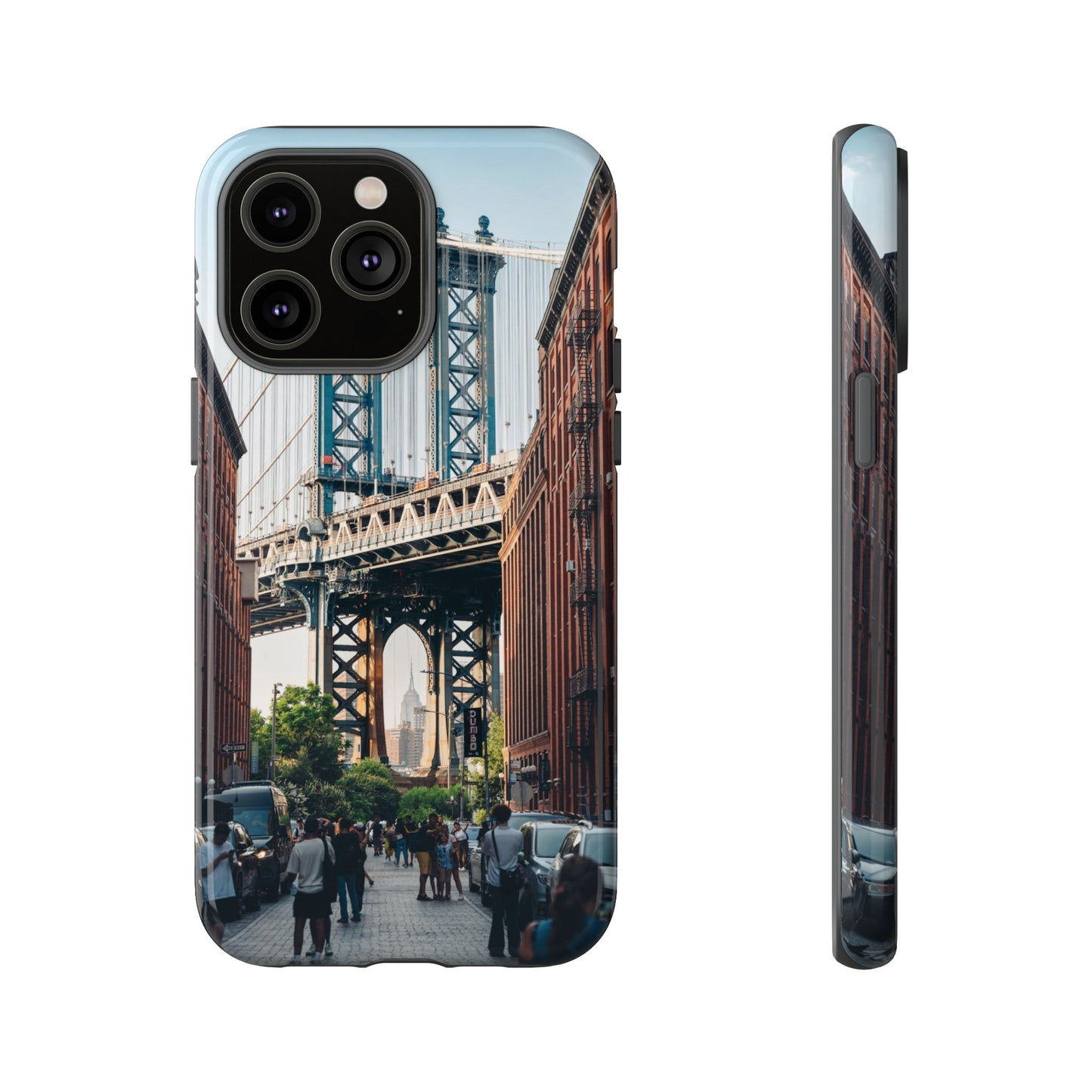 Stunning Brooklyn Bridge Wallpaper Phone Case | iPhone 15 Plus/ Pro, 14, 13, 12| Google Pixel 7, Pro, 5| Samsung Galaxy S23 All Major Phone Models