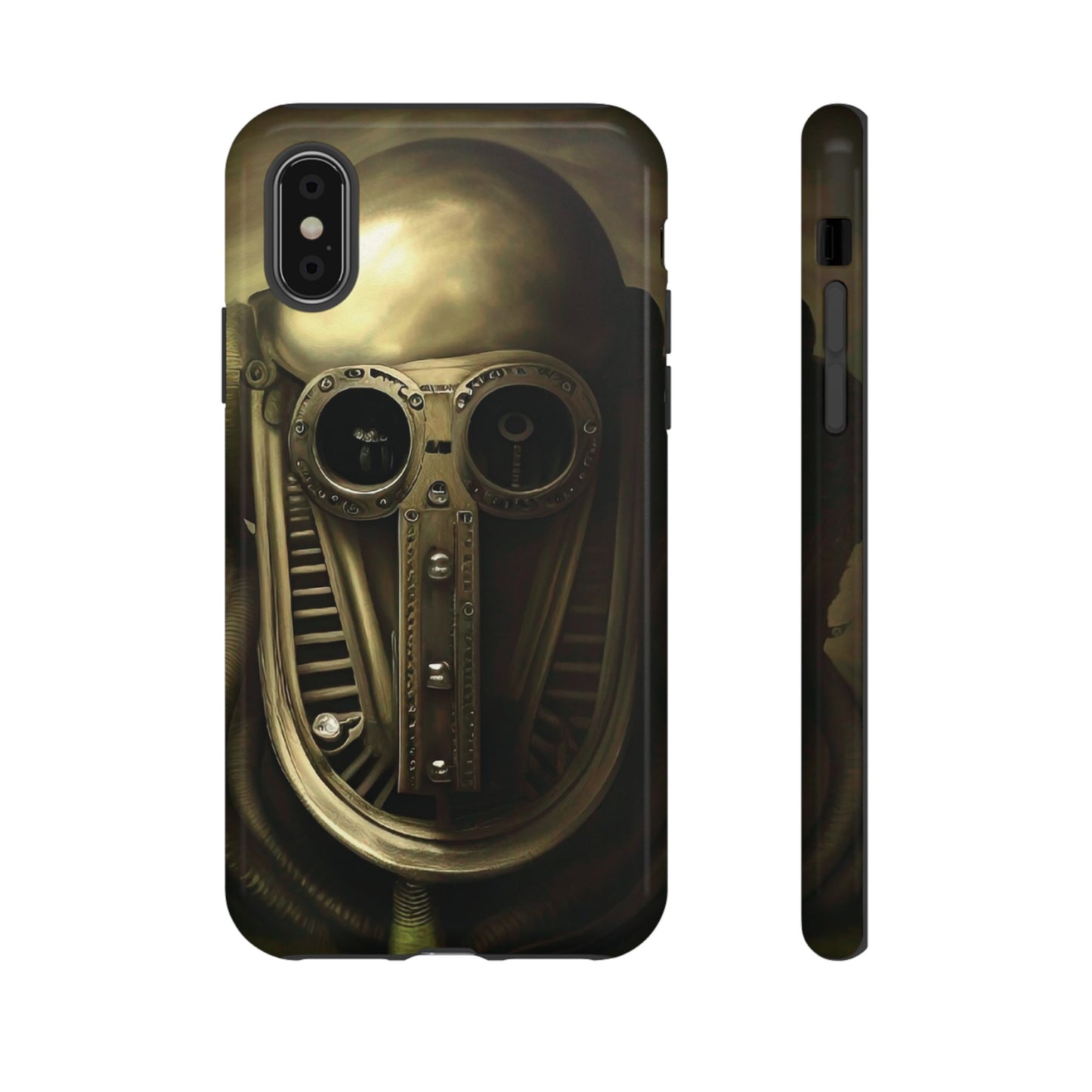 Sci-Fi Helmet Wallpaper Phone Case | iPhone 15 Plus/ Pro, 14, 13, 12| Google Pixel 7, Pro, 5| Samsung Galaxy S23 All Major Phone Models