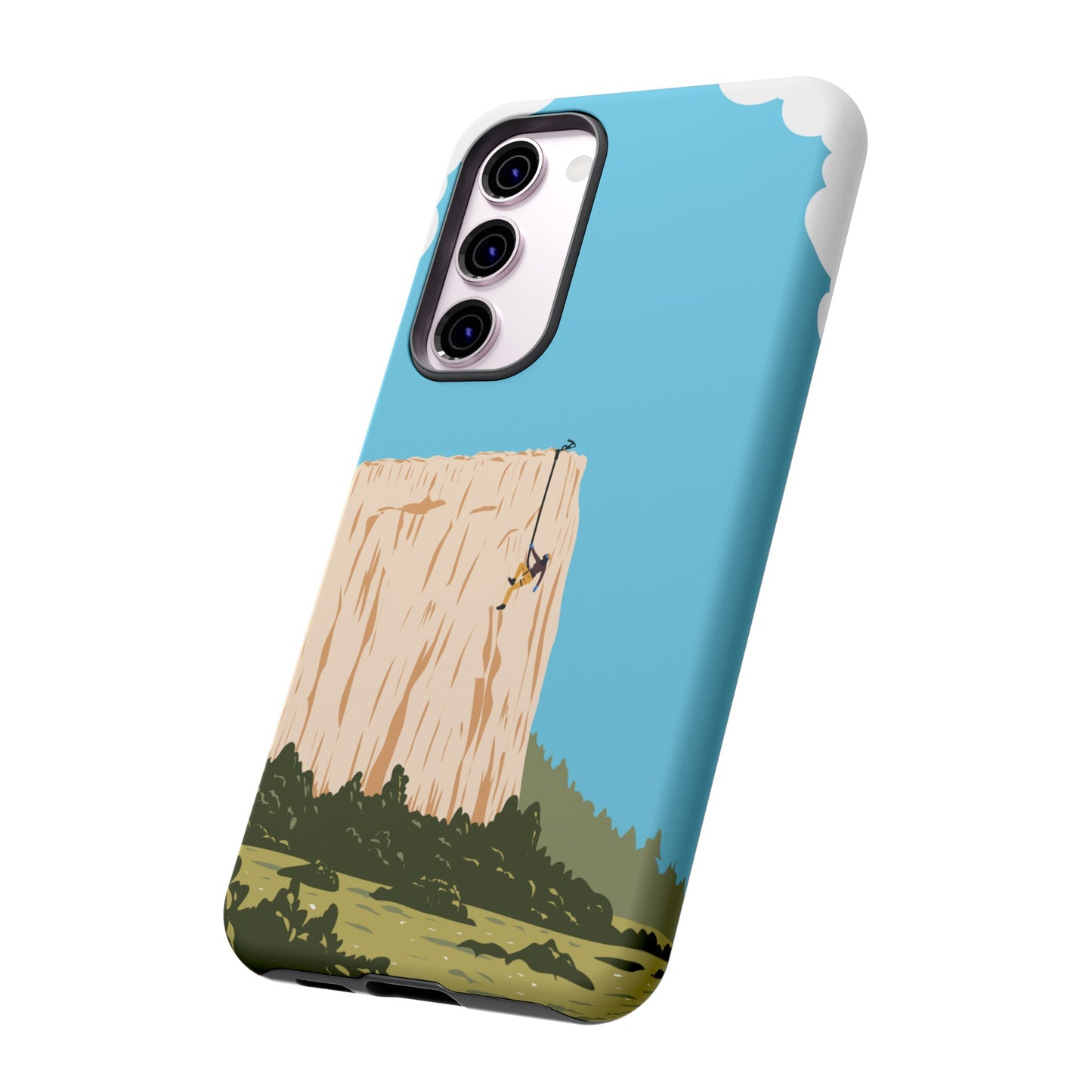 Climber Wallpaper Phone Case | iPhone 15 Plus/ Pro, 14, 13, 12| Google Pixel 7, Pro, 5| Samsung Galaxy S23 All Major Phone Models