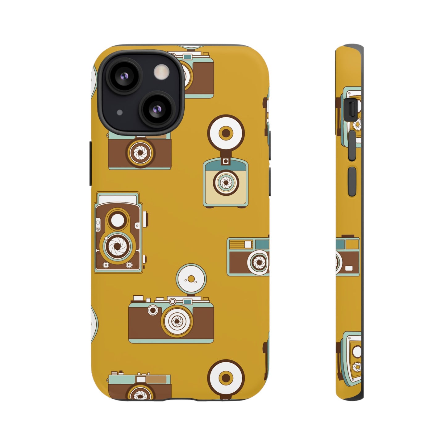 Vintage Camera Wallpaper Phone Case | iPhone 15 Plus/ Pro, 14, 13, 12| Google Pixel 7, Pro, 5| Samsung Galaxy S23 All Major Phone Models