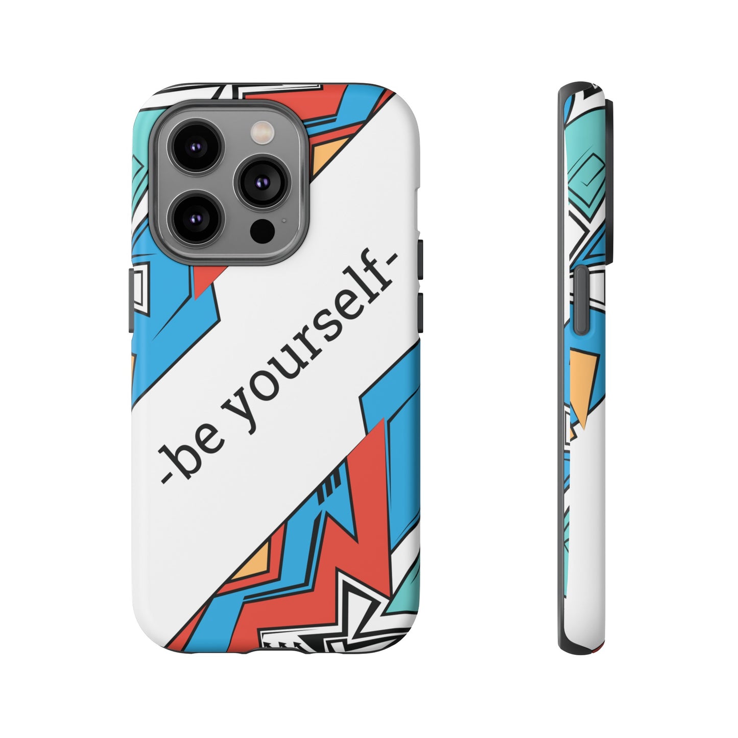 Be Yourself Wallpaper Phone Case | iPhone 15 Plus/ Pro, 14, 13, 12| Google Pixel 7, Pro, 5| Samsung Galaxy S23 All Major Phone Models