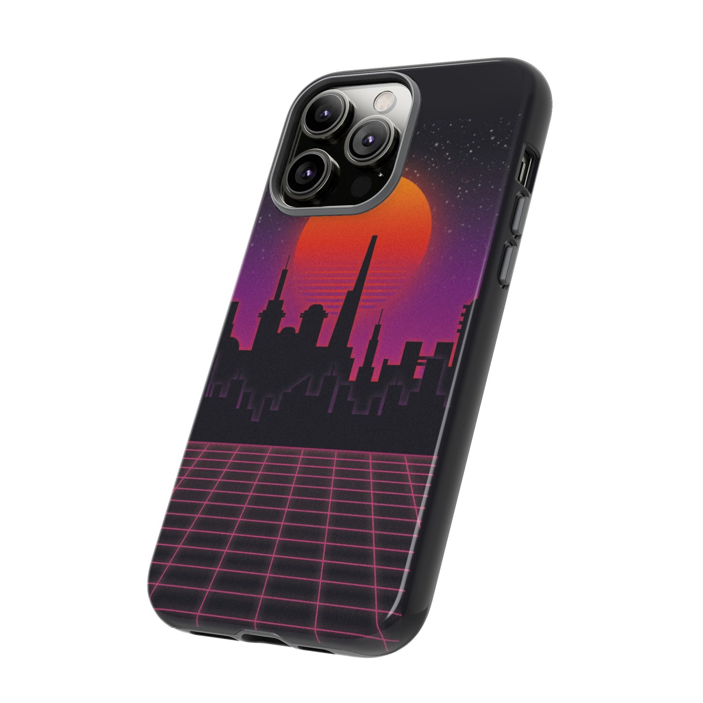 Retro City Phone Case | iPhone 15 Plus/ Pro, 14, 13, 12| Google Pixel 7, Pro, 5| Samsung Galaxy S23 All Major Phone Models