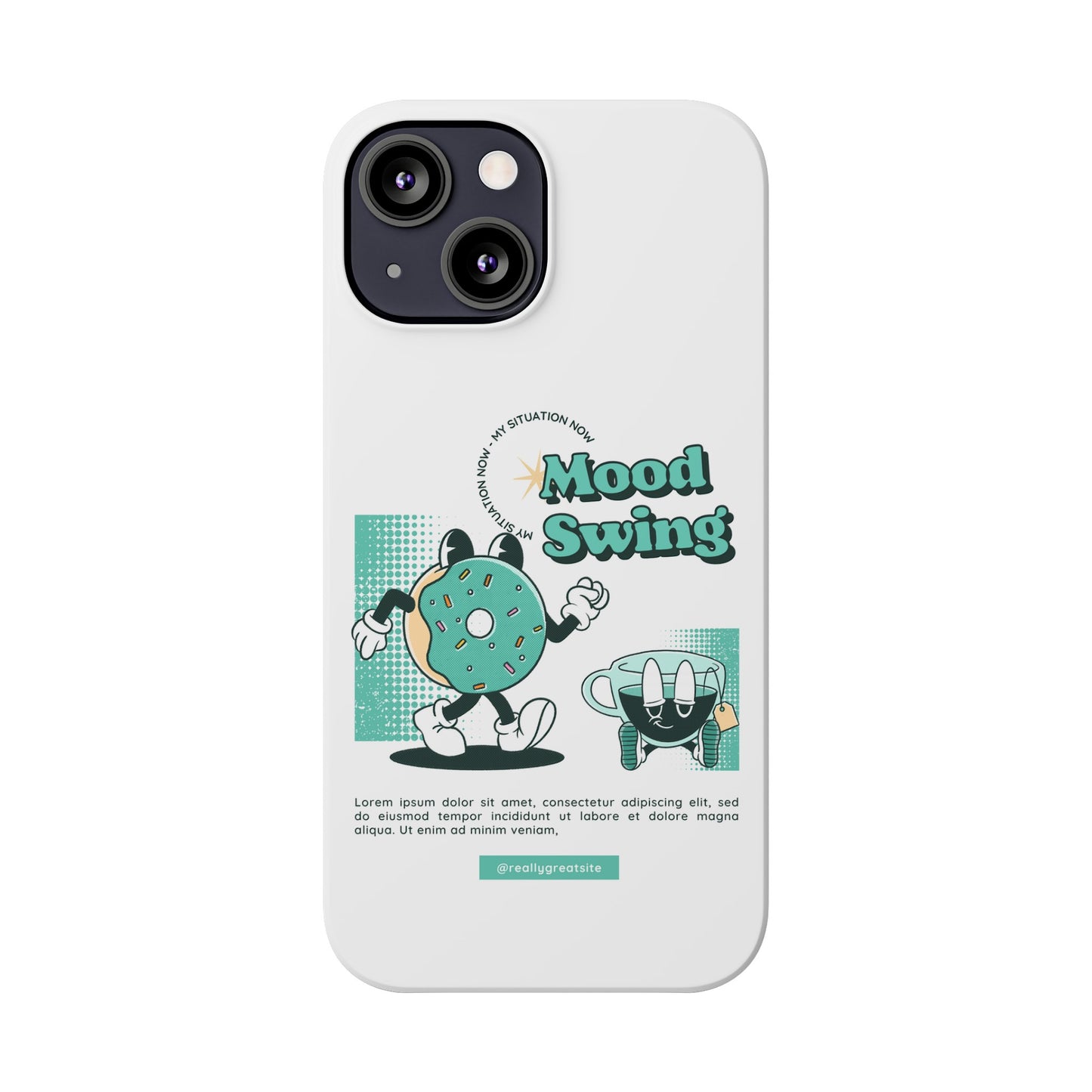 Mood Swing Phone Case | iPhone 15 Plus/ Pro, 14, 13, 12|