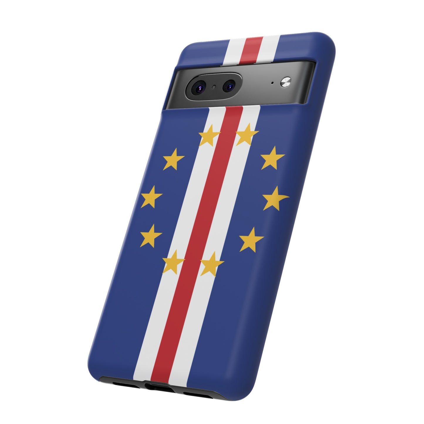 Cape Verde Flag Phone Case | iPhone 15 Plus/ Pro, 14, 13, 12| Google Pixel 7, Pro, 5| Samsung Galaxy S23 All Major Phone Models