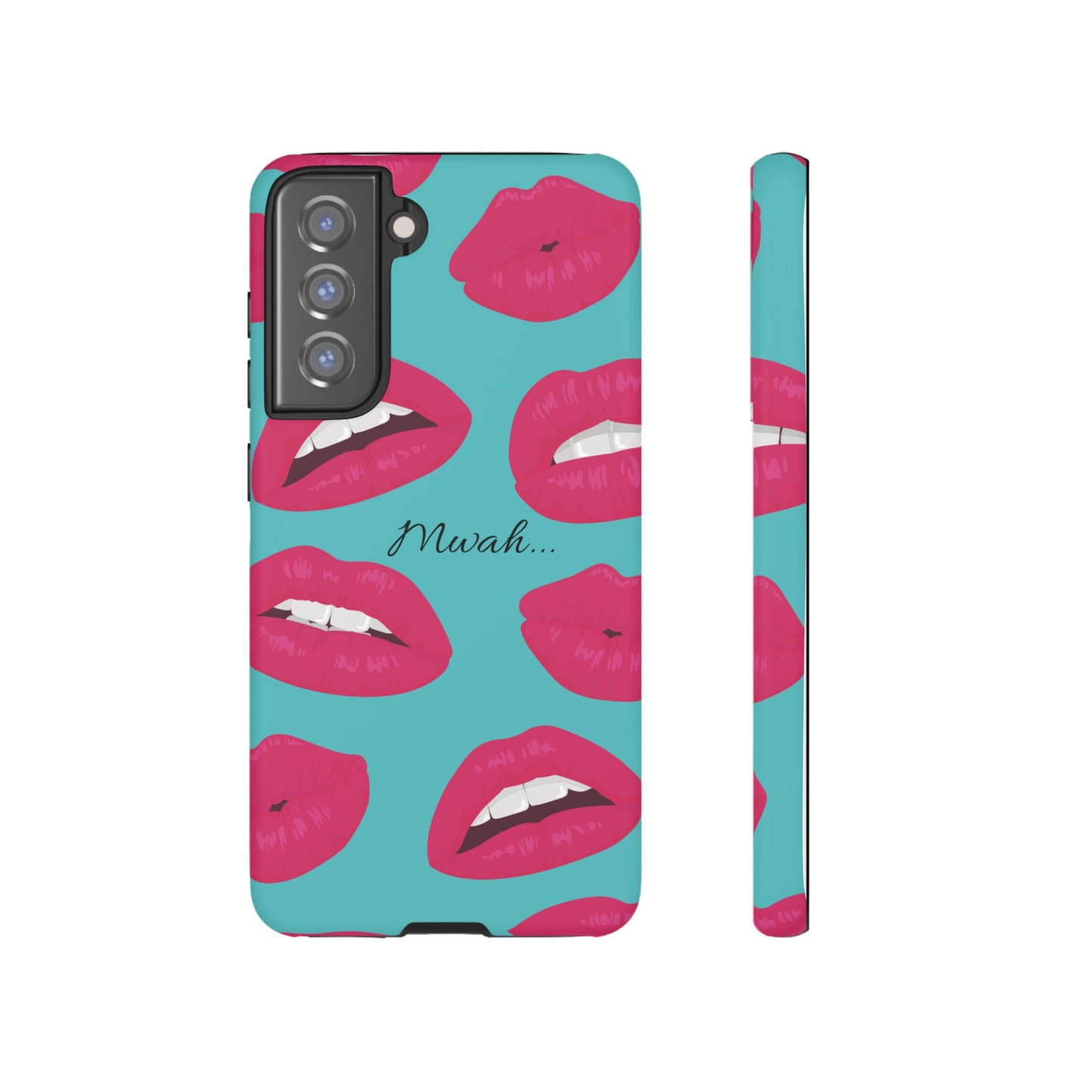 Mwah! Wallpaper Phone Case | iPhone 15 Plus/ Pro, 14, 13, 12| Google Pixel 7, Pro, 5| Samsung Galaxy S23 All Major Phone Models