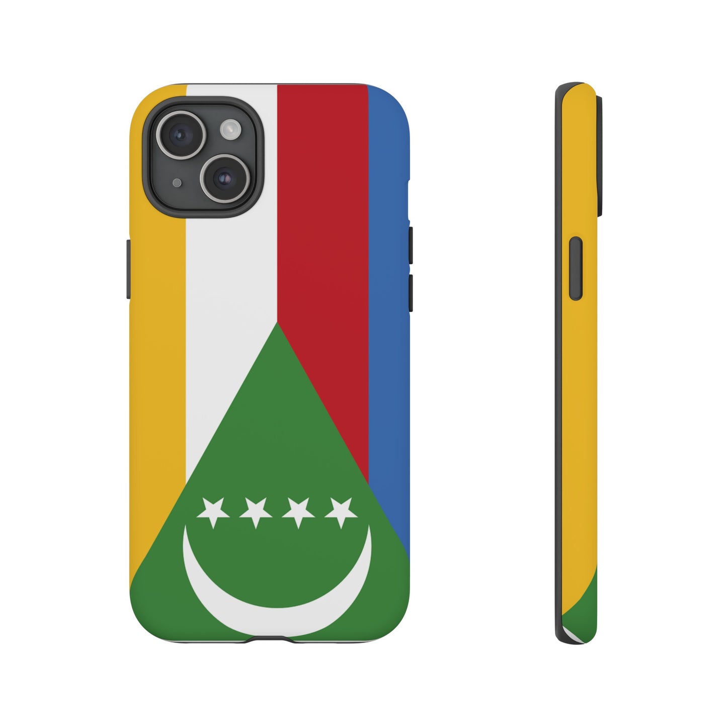 Comoros Flag Phone Case | iPhone 15 Plus/ Pro, 14, 13, 12| Google Pixel 7, Pro, 5| Samsung Galaxy S23 All Major Phone Models