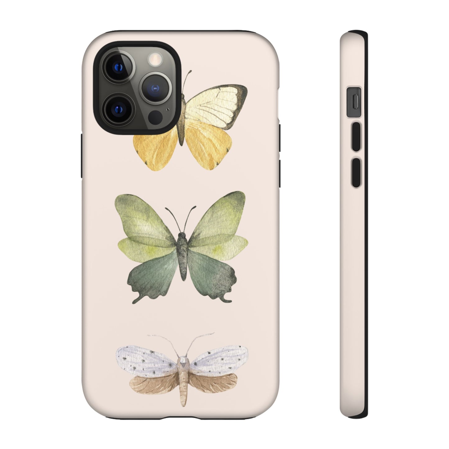 Three Butterflies Wallpaper Phone Case | iPhone 15 Plus/ Pro, 14, 13, 12| Google Pixel 7, Pro, 5| Samsung Galaxy S23 All Major Phone Models