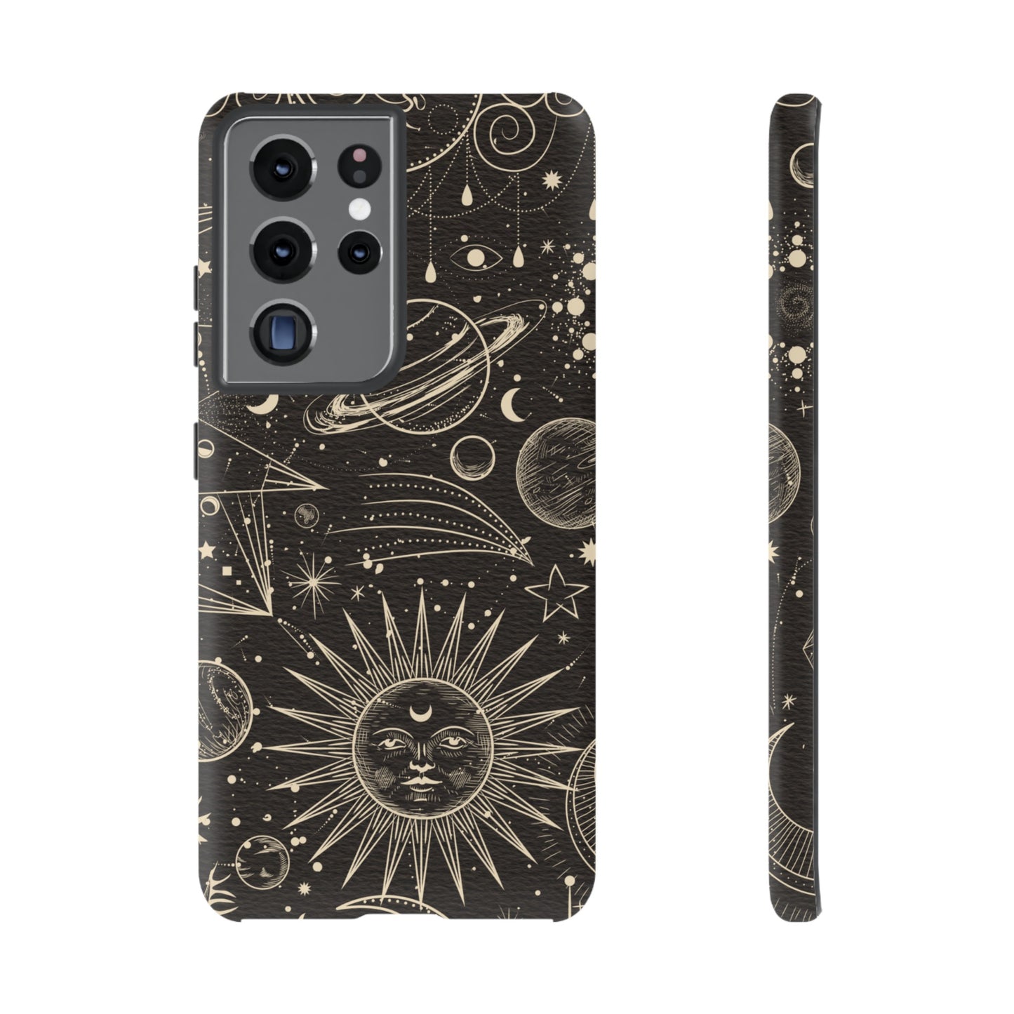 Golden Universe Wallpaper Phone Case | iPhone 15 Plus/ Pro, 14, 13, 12| Google Pixel 7, Pro, 5| Samsung Galaxy S23 All Major Phone Models