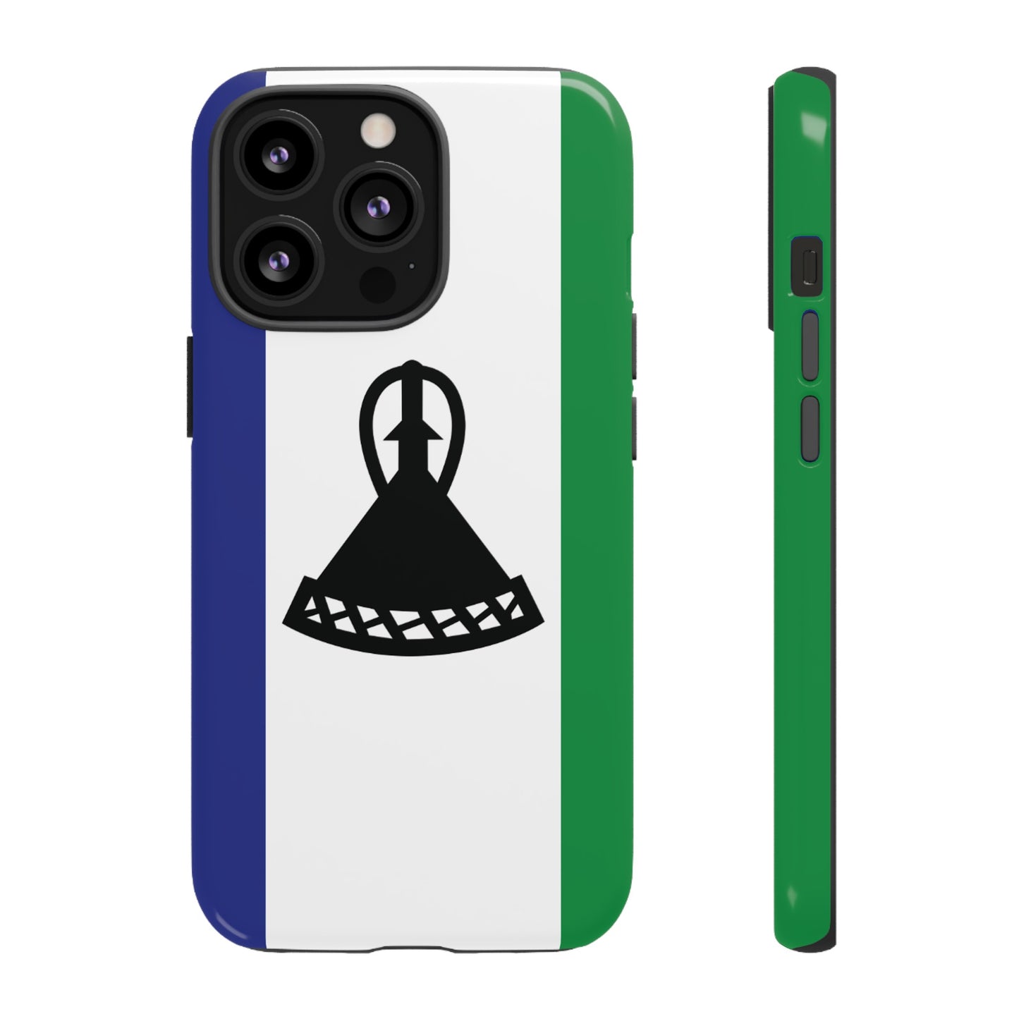 Lesotho Flag Phone Case | iPhone 15 Plus/ Pro, 14, 13, 12| Google Pixel 7, Pro, 5| Samsung Galaxy S23 All Major Phone Models