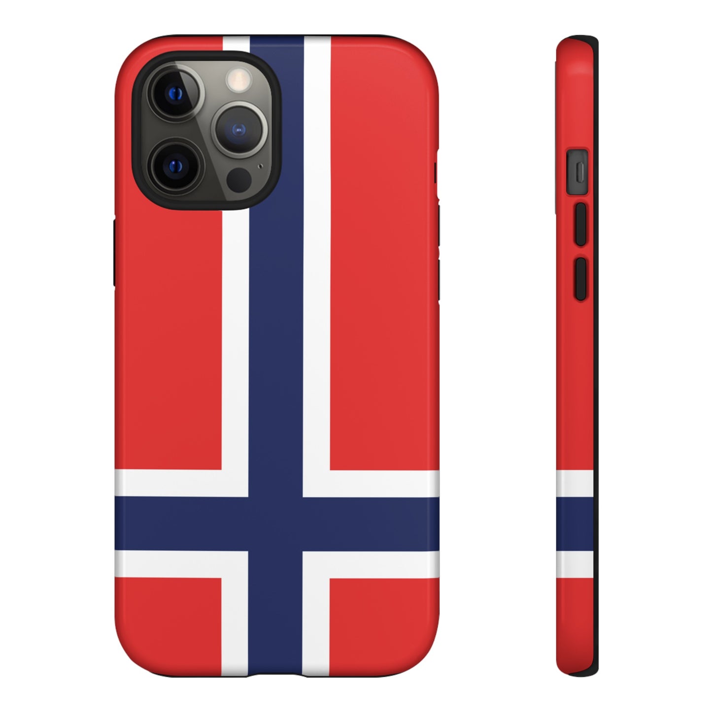 Norway Flag Phone Case | iPhone 15 Plus/ Pro, 14, 13, 12| Google Pixel 7, Pro, 5| Samsung Galaxy S23 All Major Phone Models