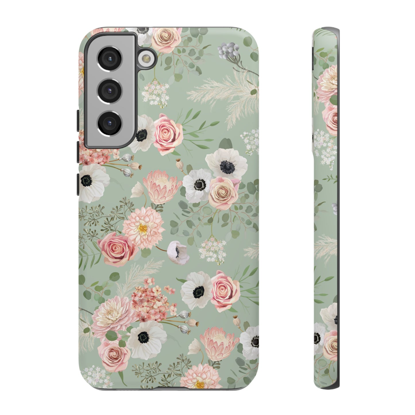 Pastel Flowers Phone Case | iPhone 15 Plus/ Pro, 14, 13, 12| Google Pixel 7, Pro, 5| Samsung Galaxy S23 All Major Phone Models