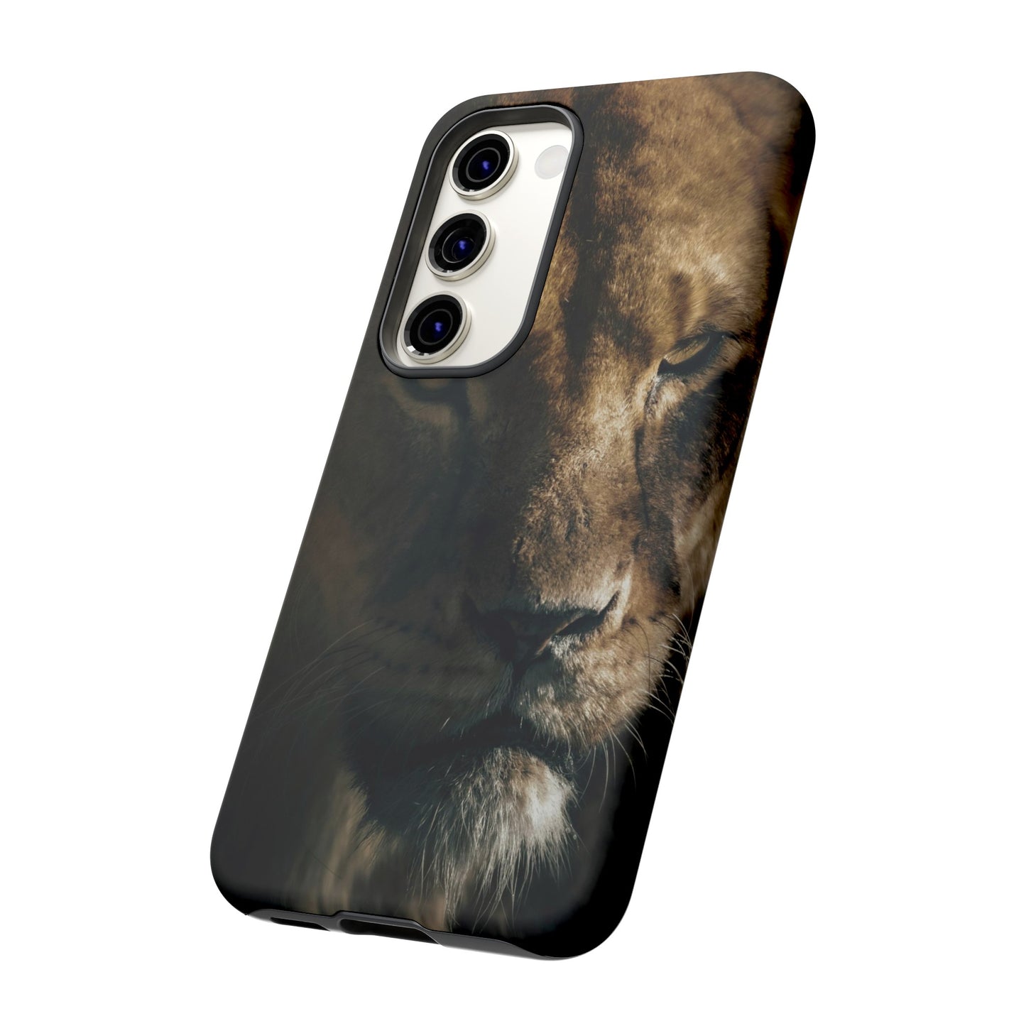 Lion Wallpaper Phone Case | iPhone 15 Plus/ Pro, 14, 13, 12| Google Pixel 7, Pro, 5| Samsung Galaxy S23 All Major Phone Models