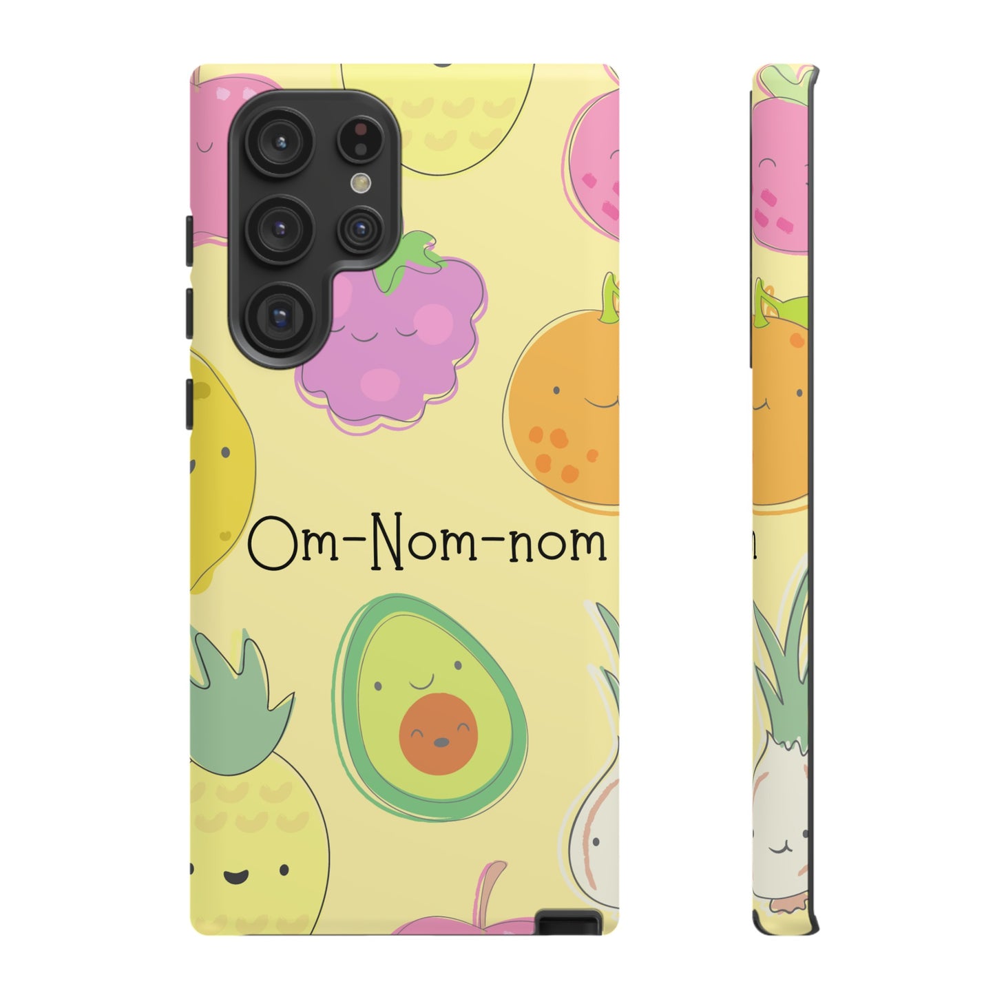 Om-Nom-Nom Phone Case | iPhone 15 Plus/ Pro, 14, 13, 12| Google Pixel 7, Pro, 5| Samsung Galaxy S23 All Major Phone Models