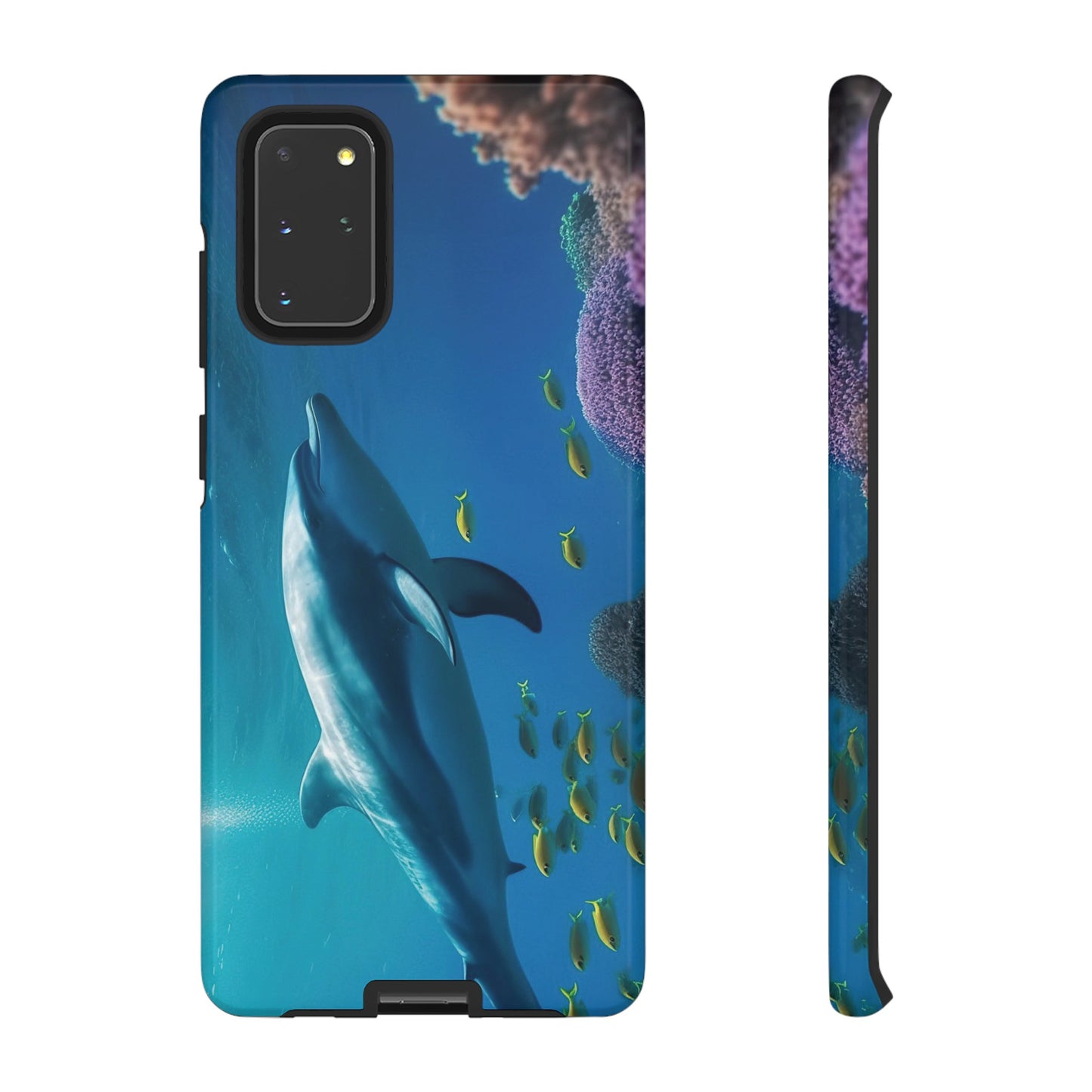 Dolphin Wallpaper Phone Case | iPhone 15 Plus/ Pro, 14, 13, 12| Google Pixel 7, Pro, 5| Samsung Galaxy S23 All Major Phone Models