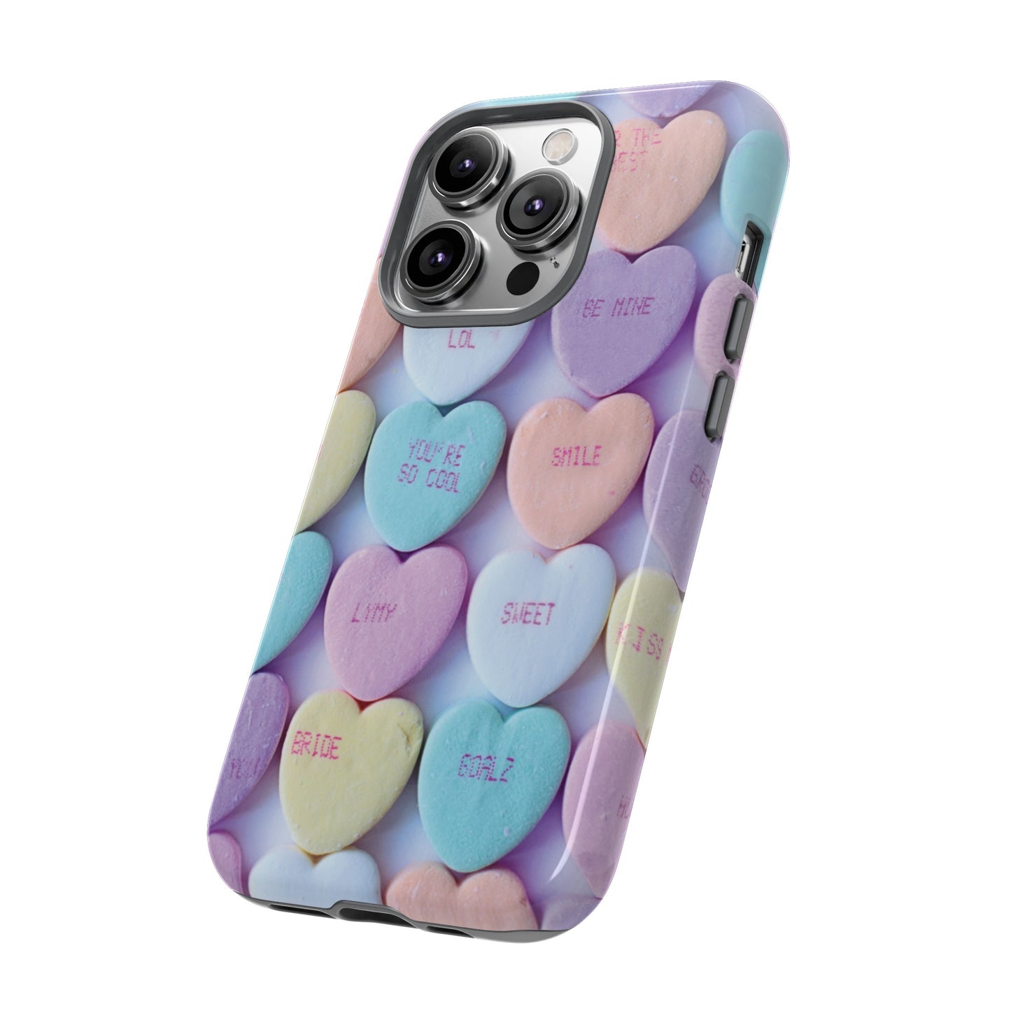 Hearts Valentine's Day Wallpaper Phone Case | iPhone 15 Plus/ Pro, 14, 13, 12| Google Pixel 7, Pro, 5| Samsung Galaxy S23 All Major Phone Models