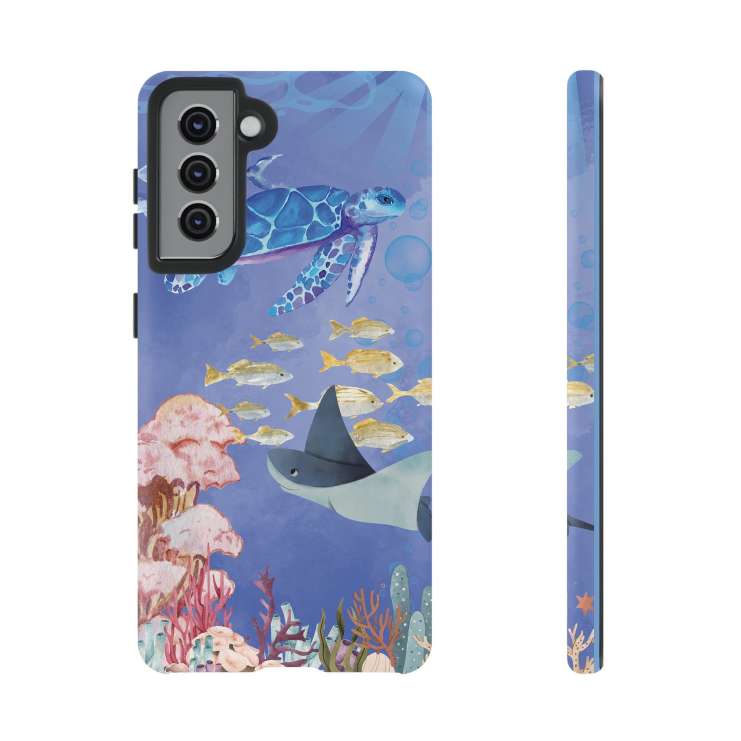 Underwater Scene Wallpaper Phone Case | iPhone 15 Plus/ Pro, 14, 13, 12| Google Pixel 7, Pro, 5| Samsung Galaxy S23 All Major Phone Models