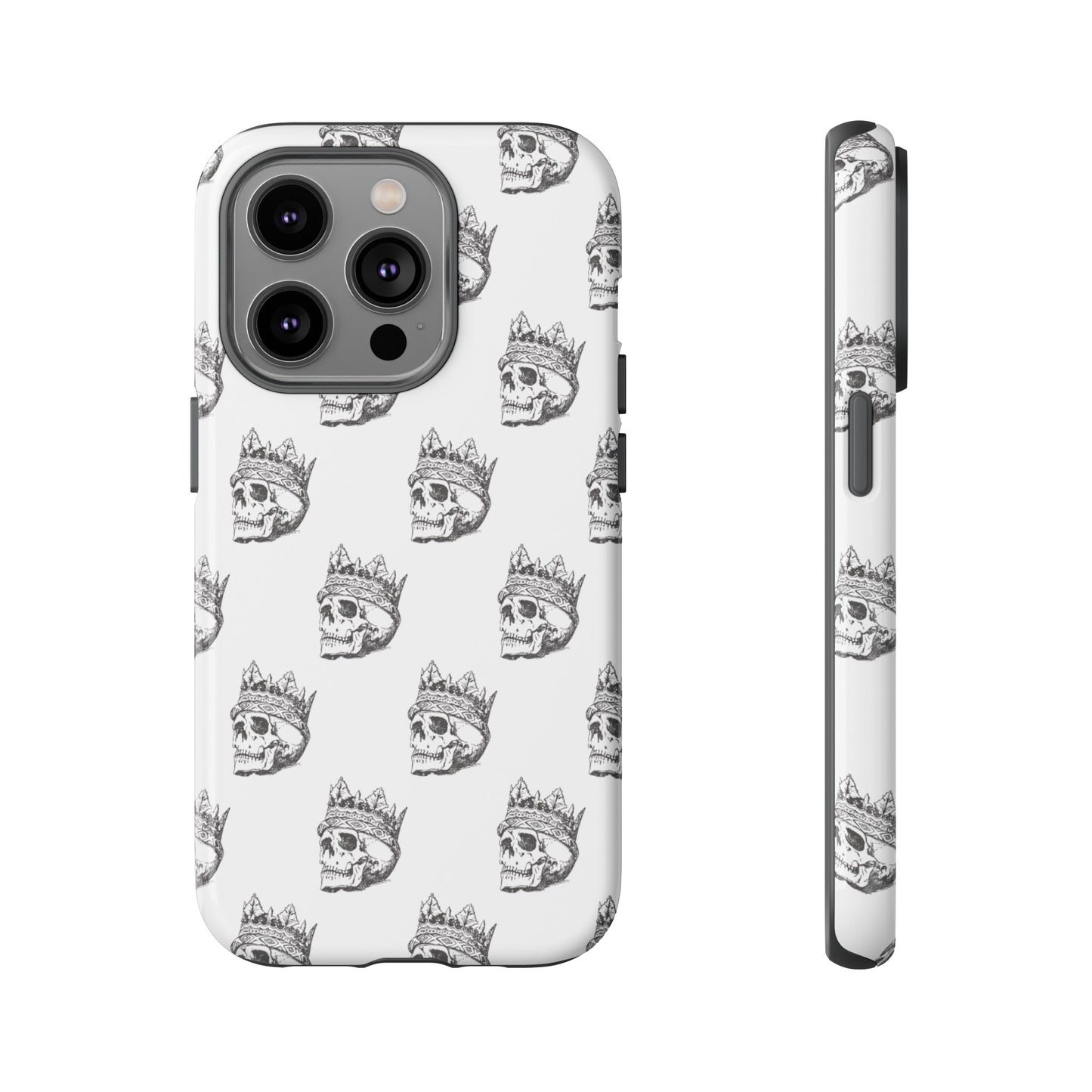 Skull Wallpaper Phone Case | iPhone 15 Plus/ Pro, 14, 13, 12| Google Pixel 7, Pro, 5| Samsung Galaxy S23 All Major Phone Models