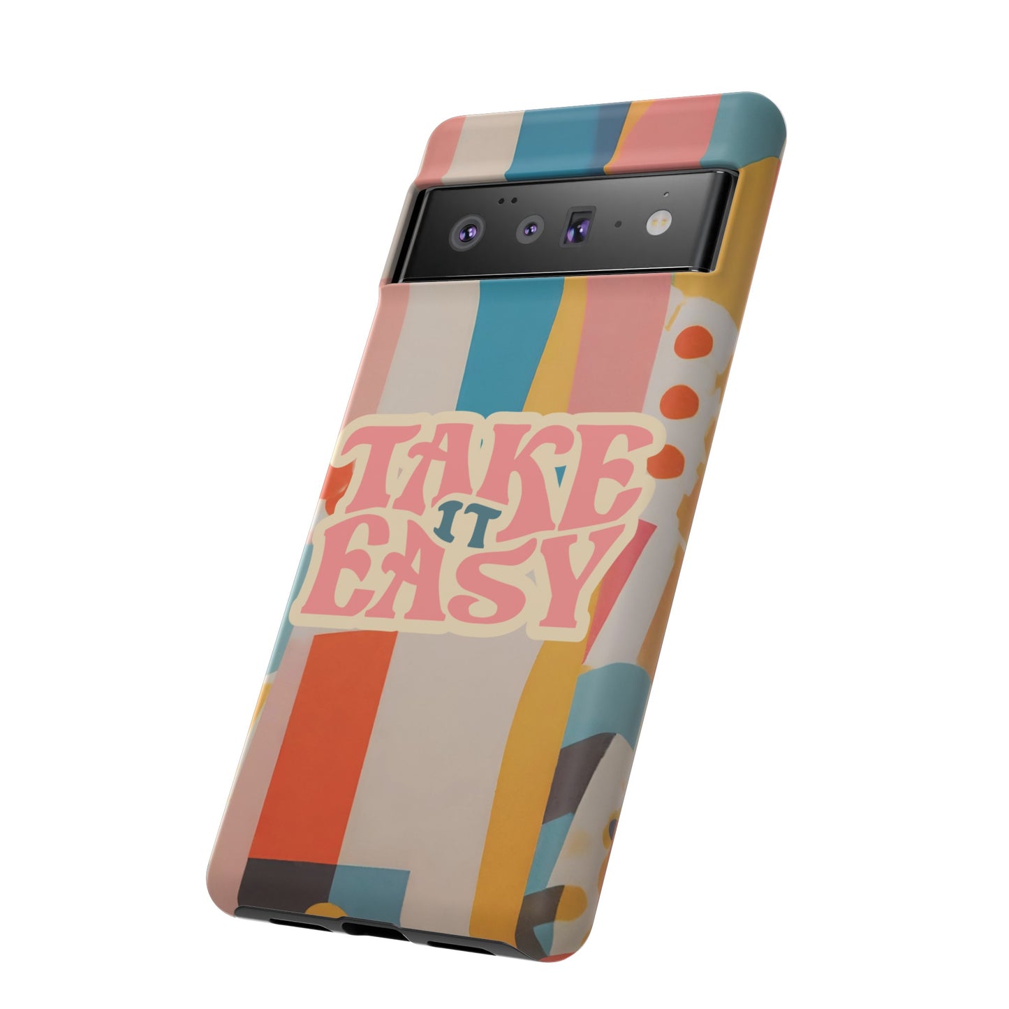 Take It Easy Wallpaper Phone Case | iPhone 15 Plus/ Pro, 14, 13, 12| Google Pixel 7, Pro, 5| Samsung Galaxy S23 All Major Phone Models