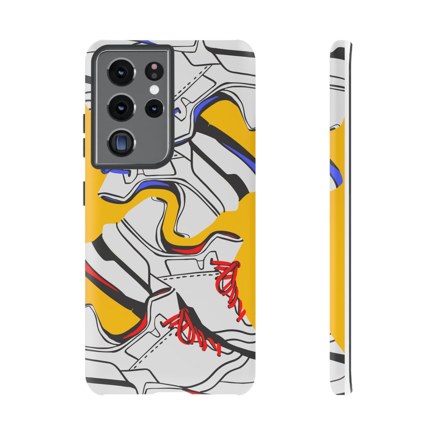 Sneakers Wallpaper Phone Case | iPhone 15 Plus/ Pro, 14, 13, 12| Google Pixel 7, Pro, 5| Samsung Galaxy S23 All Major Phone Models