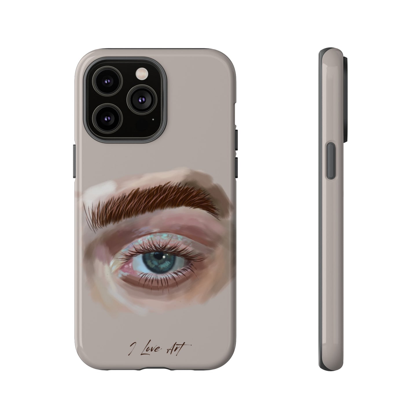 I Love Art Phone Case | iPhone 15 Plus/ Pro, 14, 13, 12| Google Pixel 7, Pro, 5| Samsung Galaxy S23 All Major Phone Models