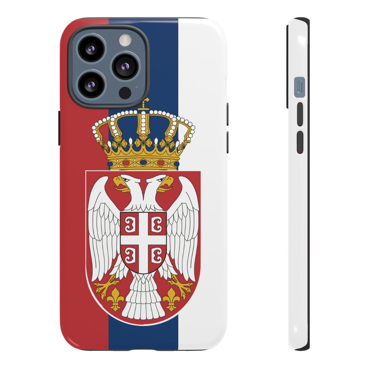 Serbia Flag Phone Case | iPhone 15 Plus/ Pro, 14, 13, 12| Google Pixel 7, Pro, 5| Samsung Galaxy S23 All Major Phone Models