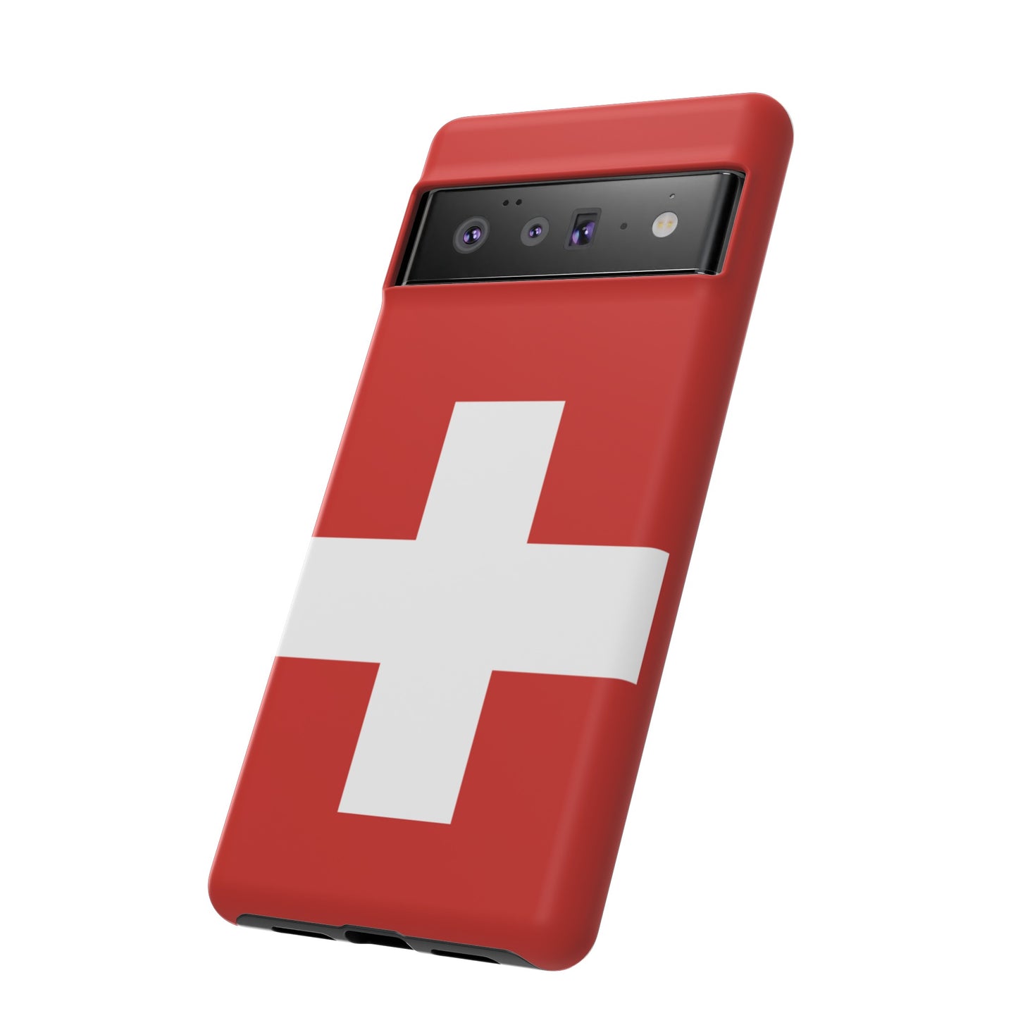 Switzerland Flag Phone Case | iPhone 15 Plus/ Pro, 14, 13, 12| Google Pixel 7, Pro, 5| Samsung Galaxy S23 All Major Phone Models