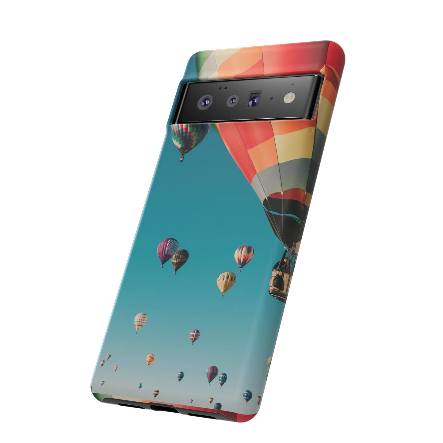 Hot Air Balloon Wallpaper Phone Case | iPhone 15 Plus/ Pro, 14, 13, 12| Google Pixel 7, Pro, 5| Samsung Galaxy S23 All Major Phone Models