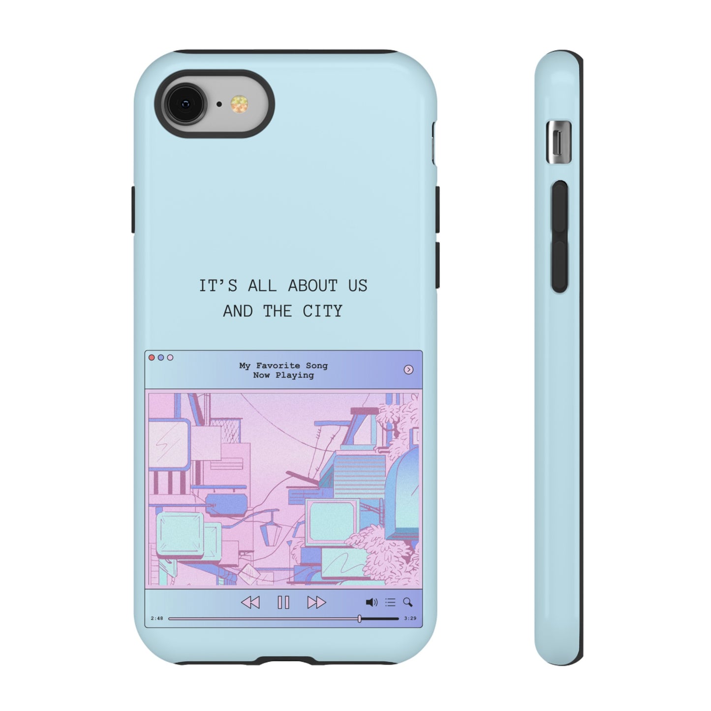 Us And The City Phone Case | iPhone 15 Plus/ Pro, 14, 13, 12| Google Pixel 7, Pro, 5| Samsung Galaxy S23 All Major Phone Models