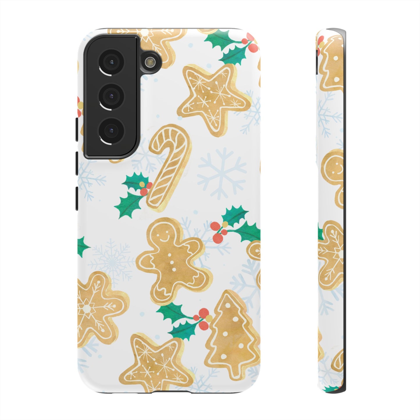 Gingerbread Wallpaper Phone Case | iPhone 15 Plus/ Pro, 14, 13, 12| Google Pixel 7, Pro, 5| Samsung Galaxy S23 All Major Phone Models