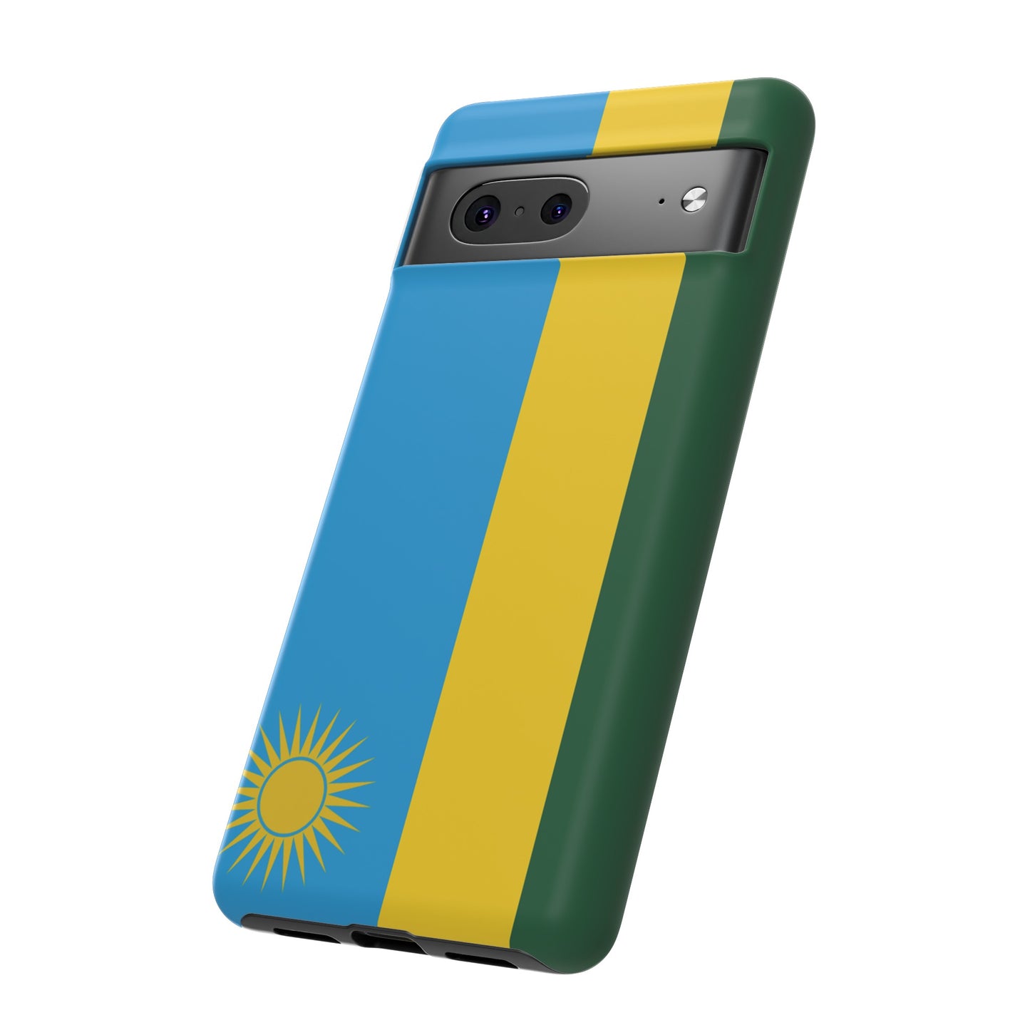 Rwanda Flag Phone Case | iPhone 15 Plus/ Pro, 14, 13, 12| Google Pixel 7, Pro, 5| Samsung Galaxy S23 All Major Phone Models