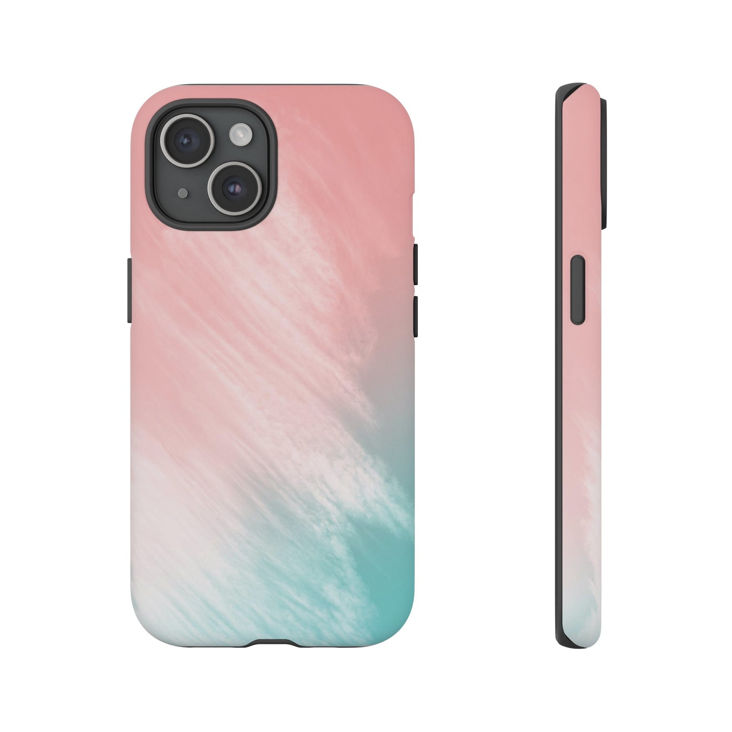 Soft Pink And Blue Wallpaper Phone Case | iPhone 15 Plus/ Pro, 14, 13, 12| Google Pixel 7, Pro, 5| Samsung Galaxy S23 All Major Phone Models