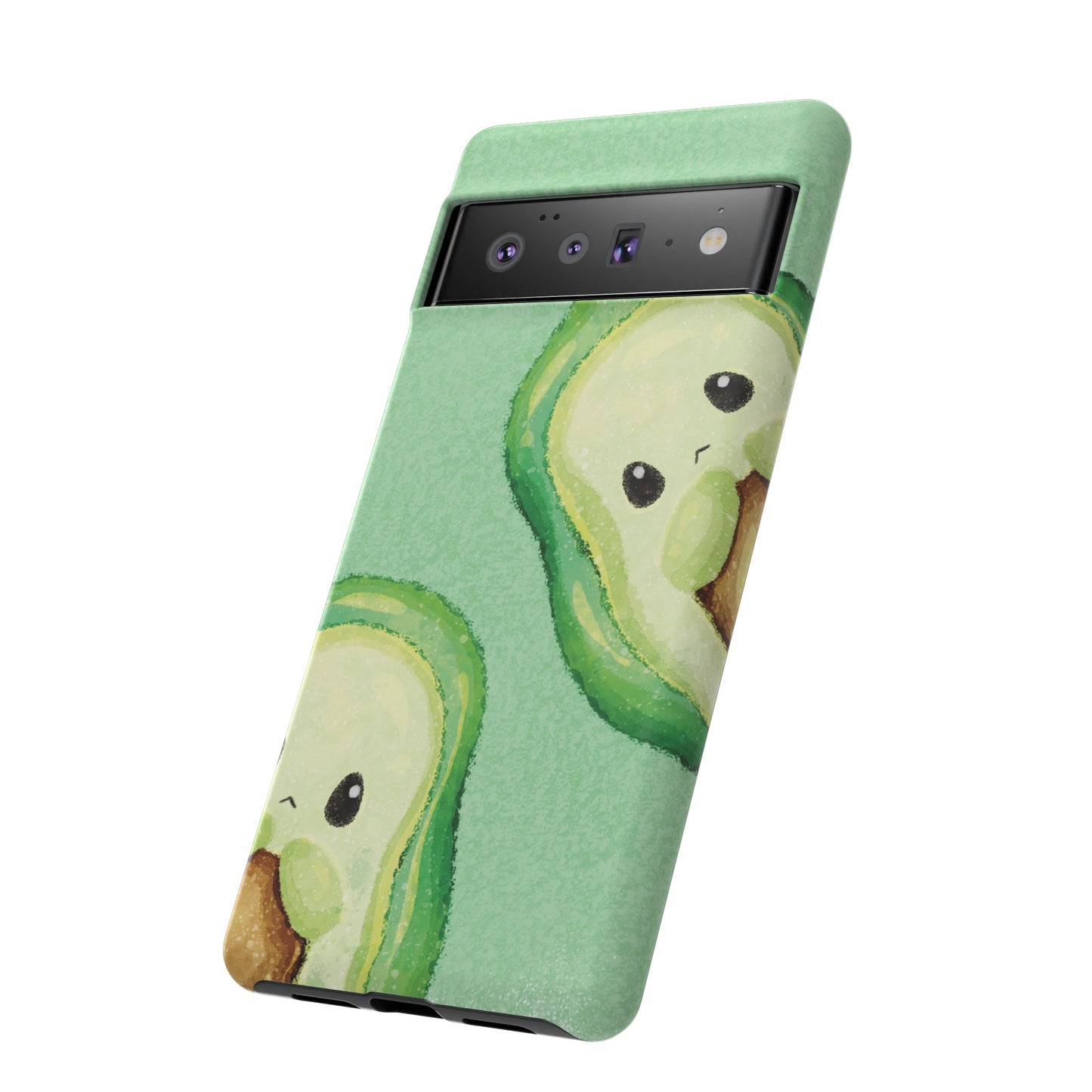 Avocado Friends Wallpaper Phone Case | iPhone 15 Plus/ Pro, 14, 13, 12| Google Pixel 7, Pro, 5| Samsung Galaxy S23 All Major Phone Models