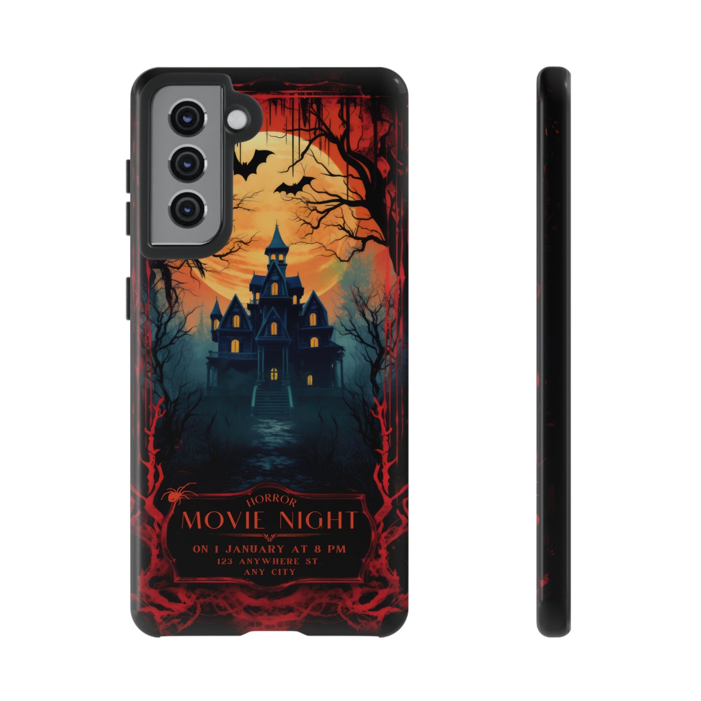 Horror Movie Night Phone Case | iPhone 15 Plus/ Pro, 14, 13, 12| Google Pixel 7, Pro, 5| Samsung Galaxy S23 All Major Phone Models