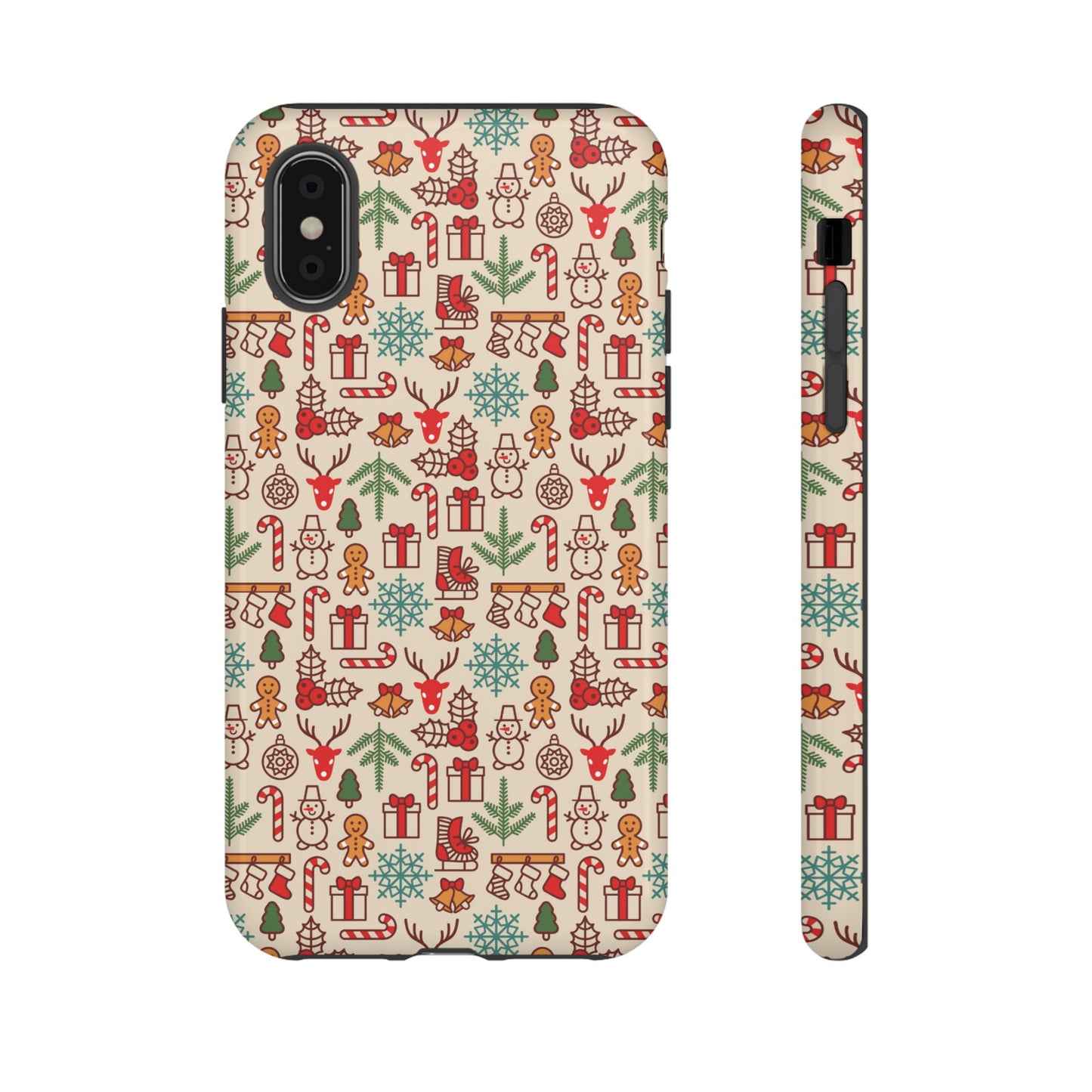 Collage Christmas Wallpaper Phone Case | iPhone 15 Plus/ Pro, 14, 13, 12| Google Pixel 7, Pro, 5| Samsung Galaxy S23 All Major Phone Models