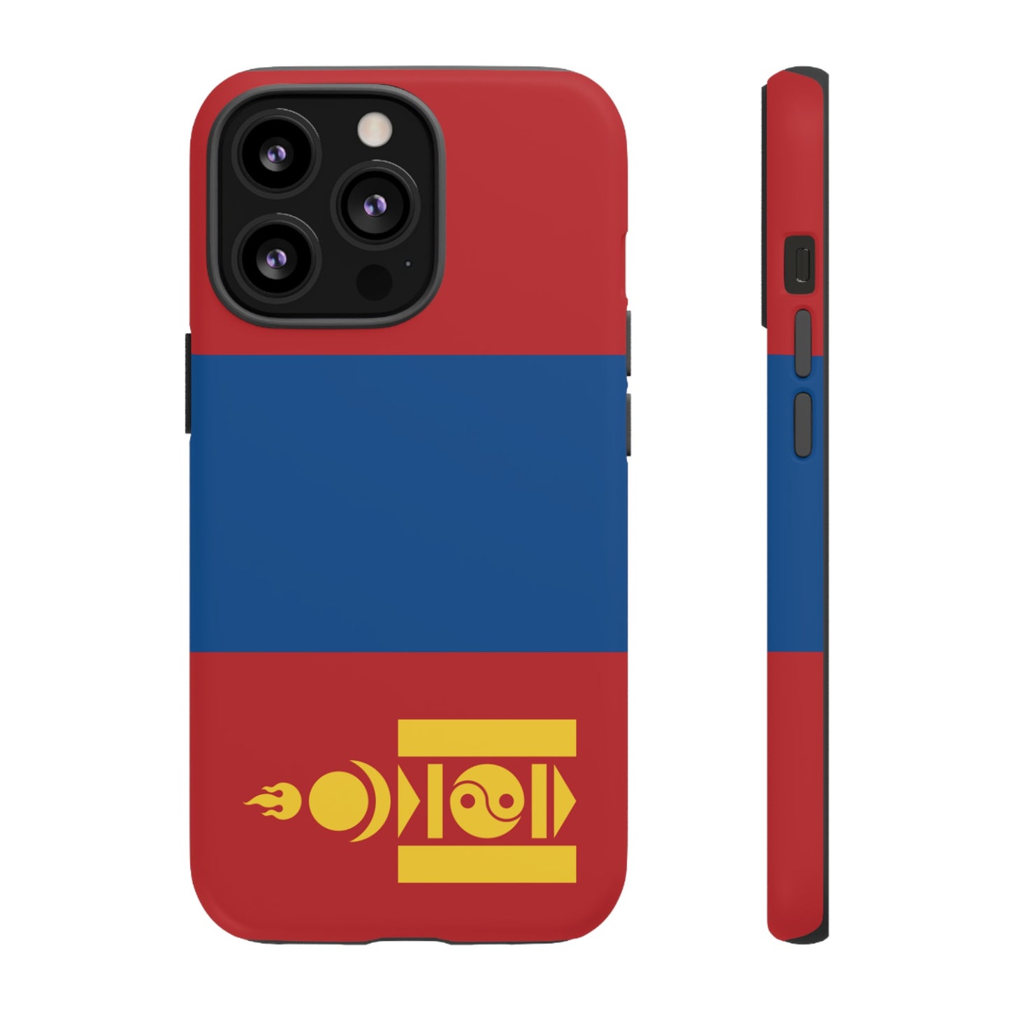 Mongolia Flag Phone Case | iPhone 15 Plus/ Pro, 14, 13, 12| Google Pixel 7, Pro, 5| Samsung Galaxy S23 All Major Phone Models