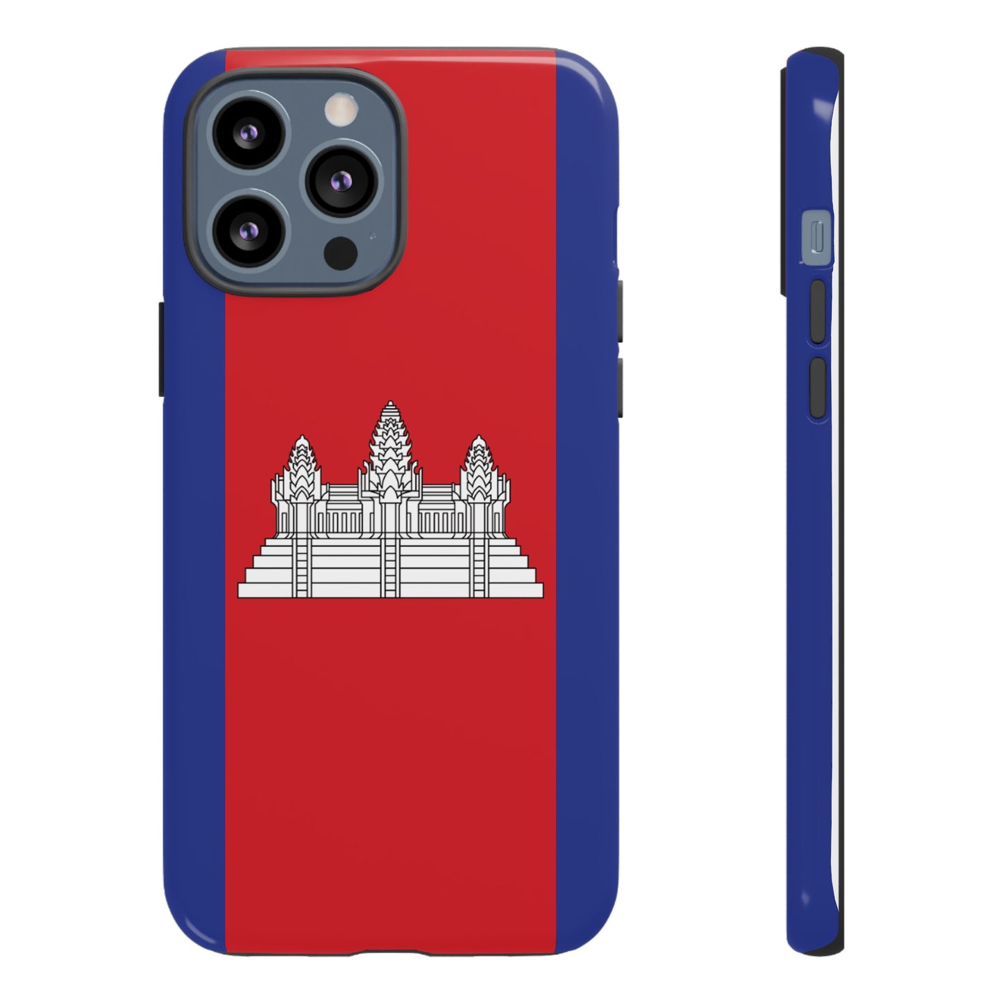 Cambodia Flag Phone Case | iPhone 15 Plus/ Pro, 14, 13, 12| Google Pixel 7, Pro, 5| Samsung Galaxy S23 All Major Phone Models