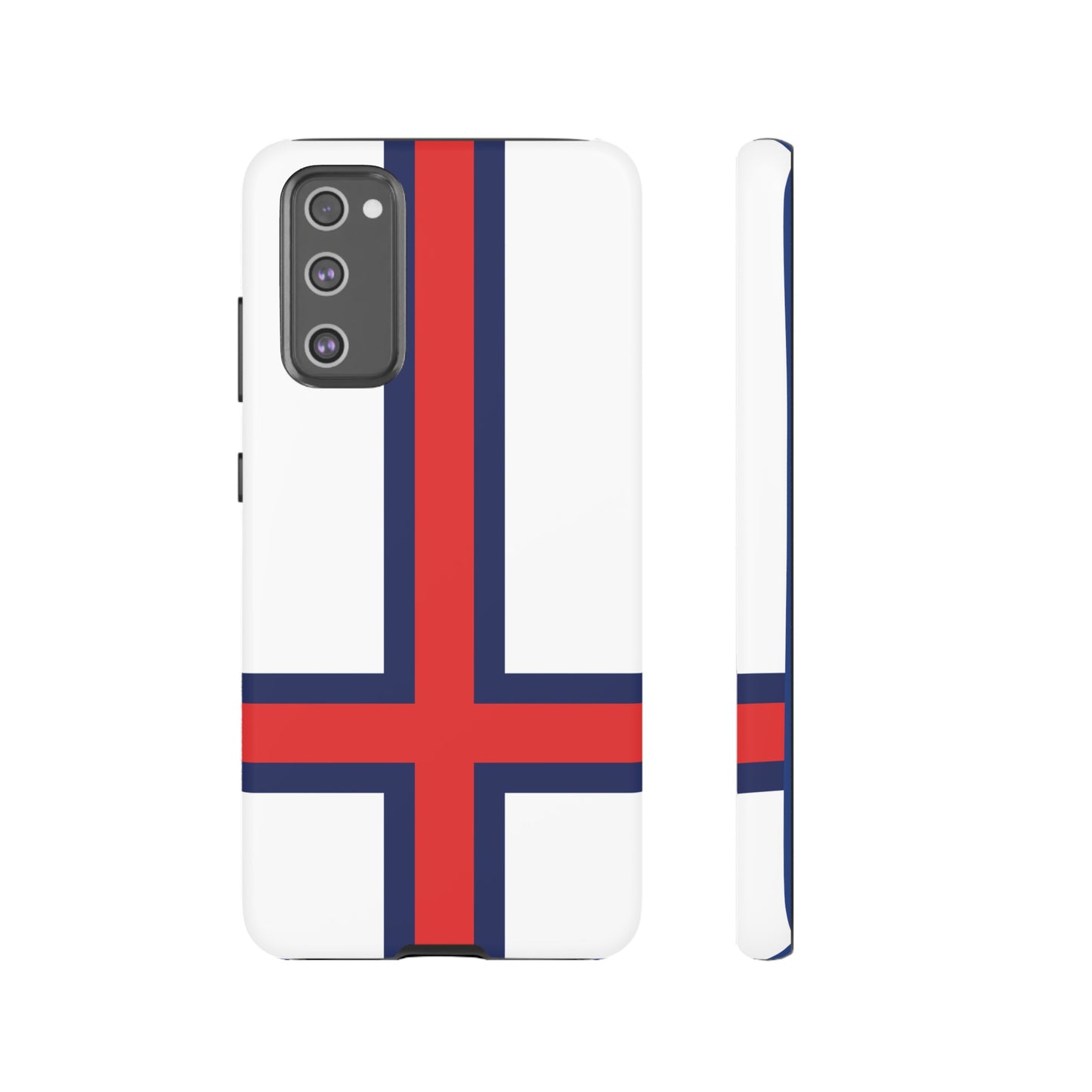 Faroe Island Denmark Flag Phone Case | iPhone 15 Plus/ Pro, 14, 13, 12| Google Pixel 7, Pro, 5| Samsung Galaxy S23 All Major Phone Models