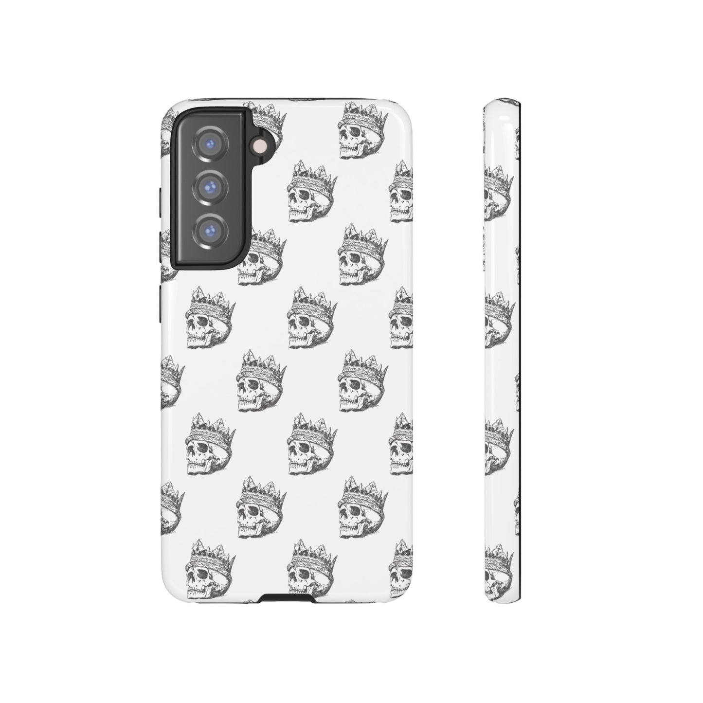 Skull Wallpaper Phone Case | iPhone 15 Plus/ Pro, 14, 13, 12| Google Pixel 7, Pro, 5| Samsung Galaxy S23 All Major Phone Models